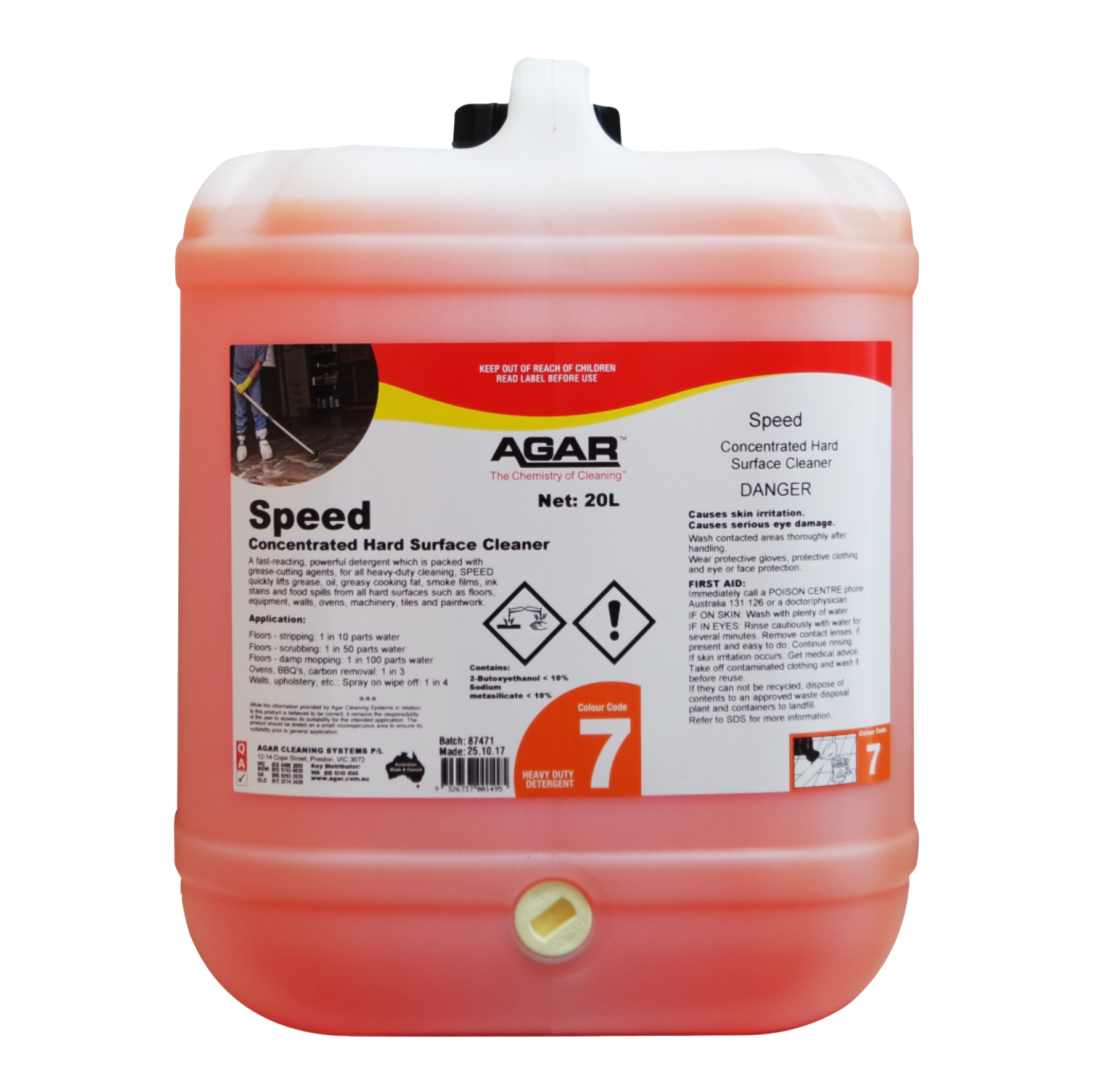 AGAR SPEED 20LT