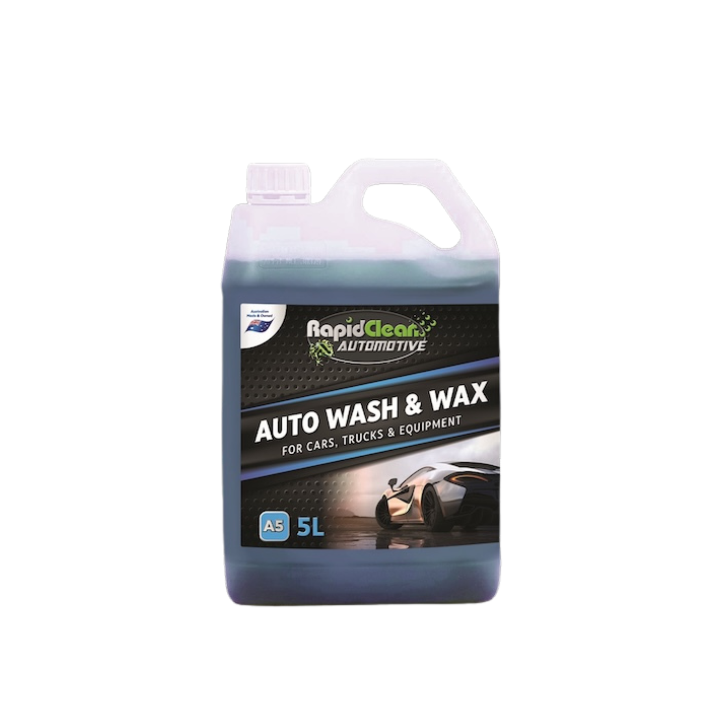 RAPID AUTO WASH & WAX 5LT