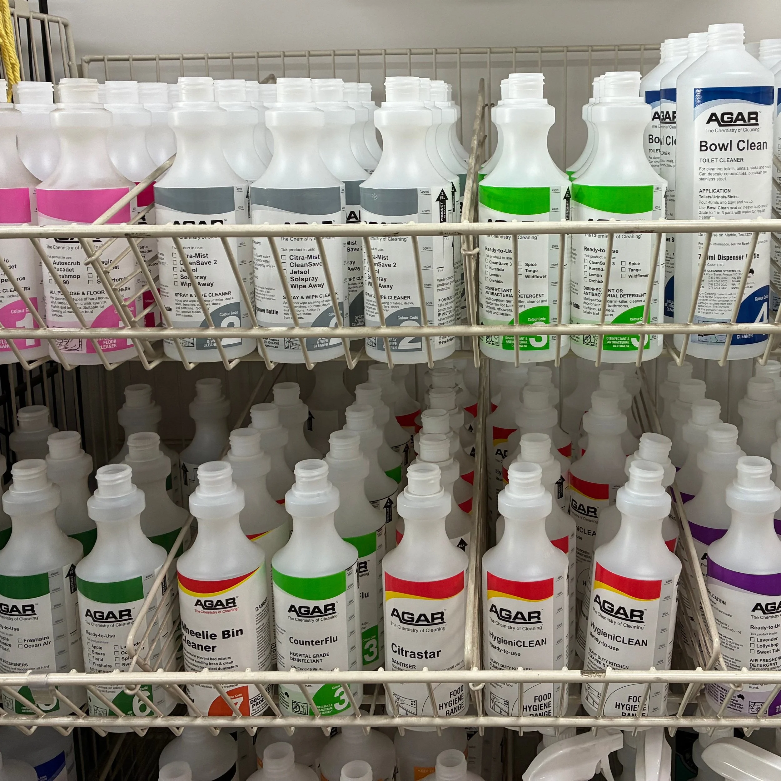 Agar Empty Bottles