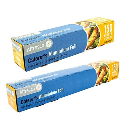 ALUMINIUM FOIL H/D 40CM X 150M