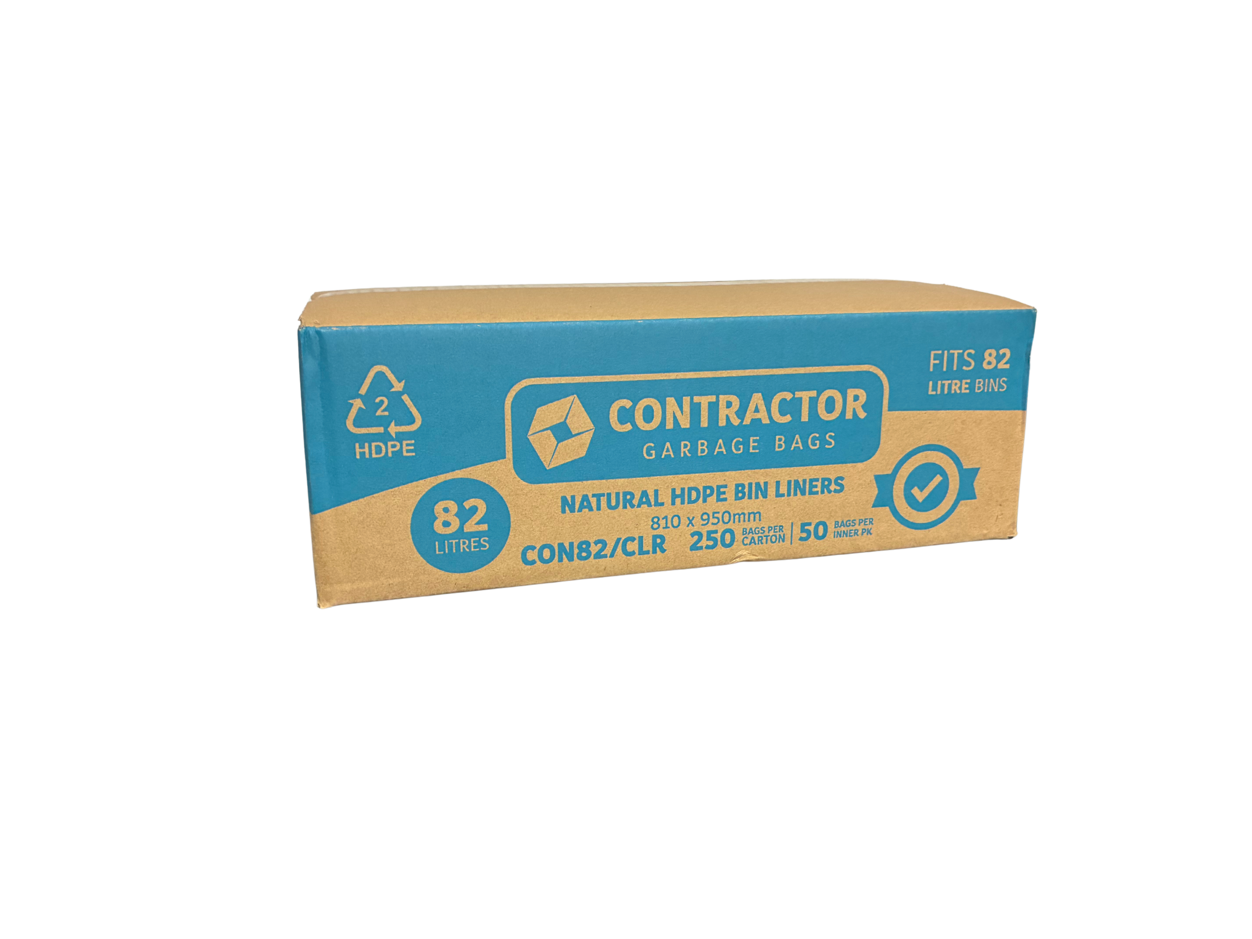 82LT BIN LINER CLEAR (250)