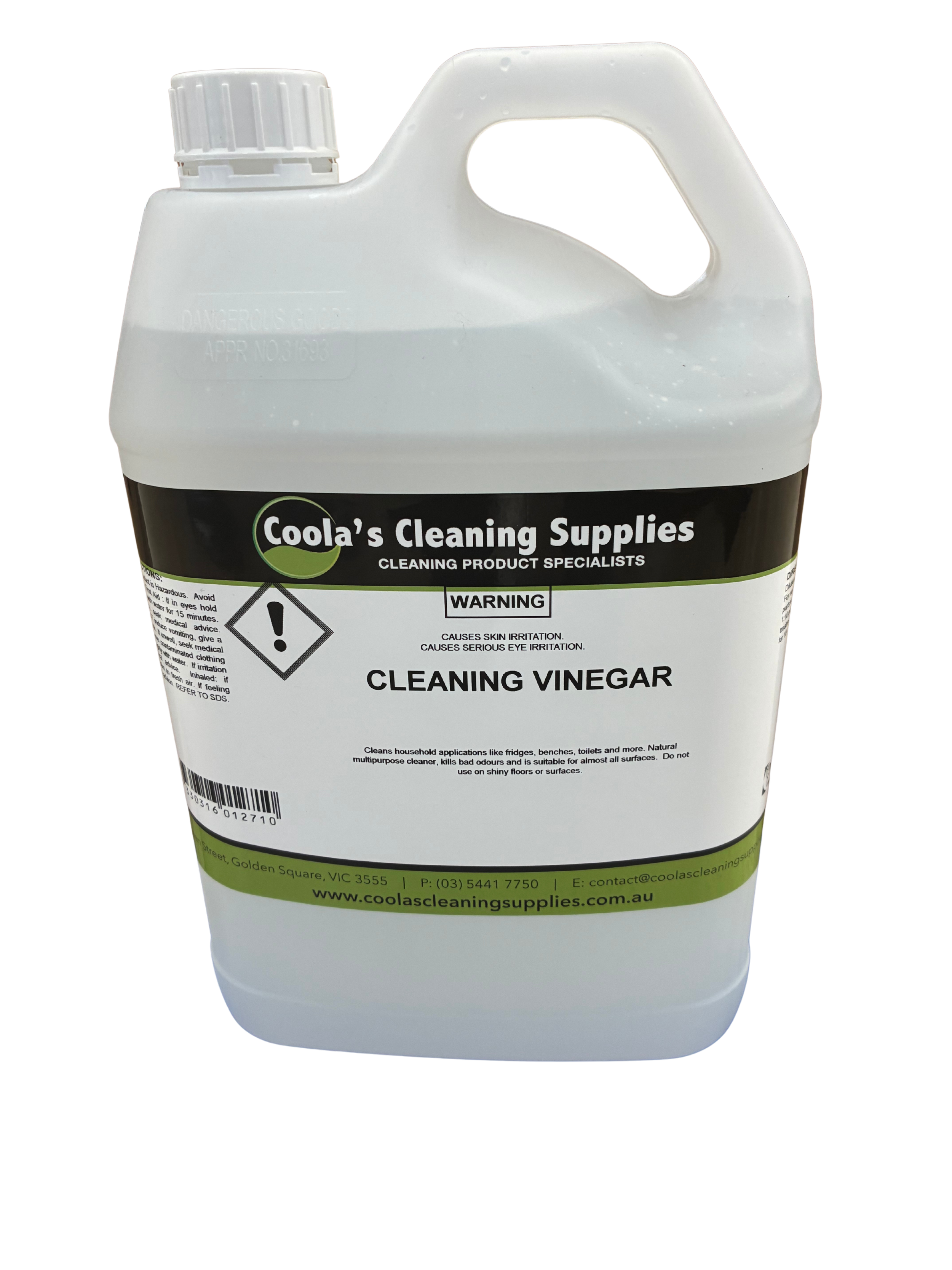 COOLAS CLEANING VINEGAR 5LT