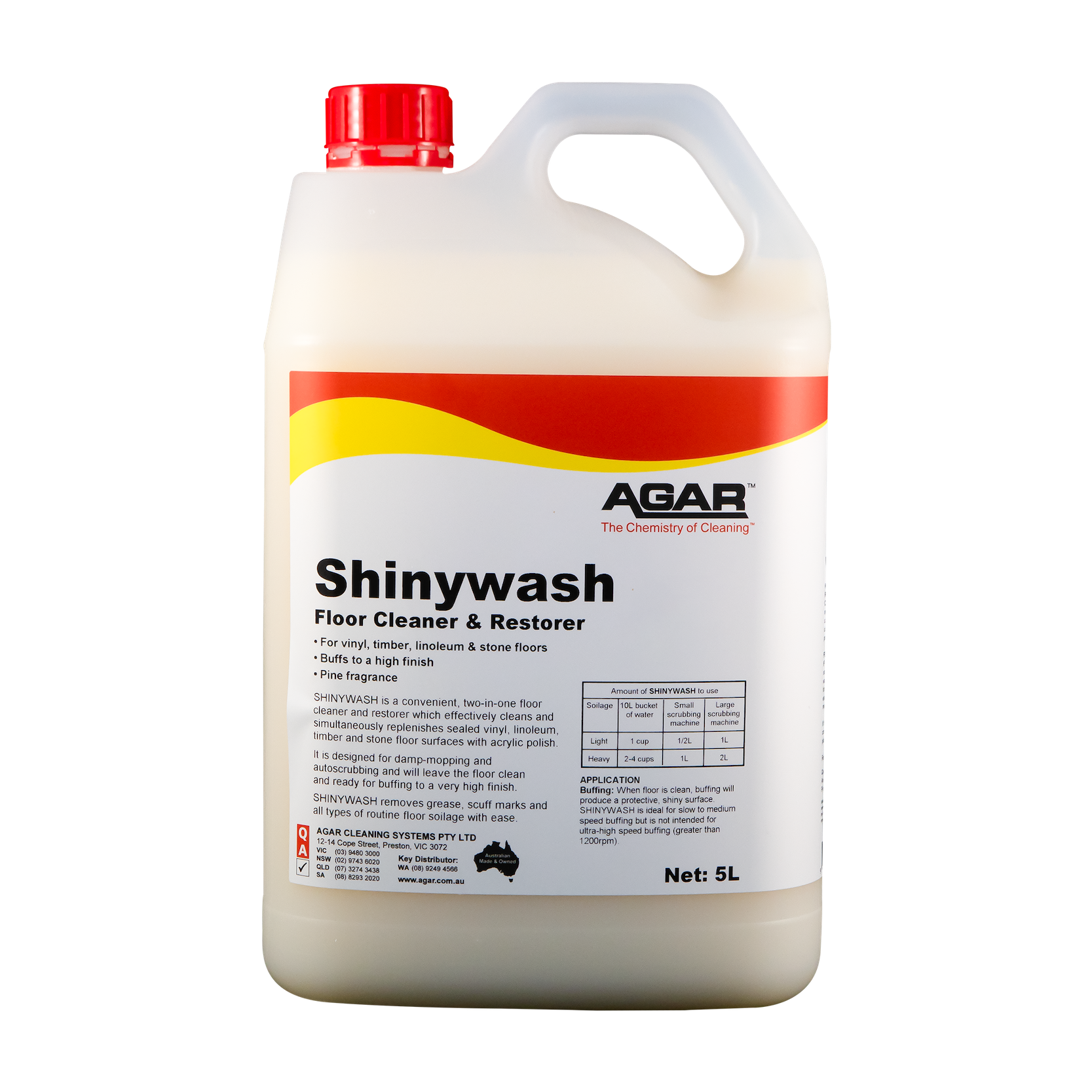 AGAR SHINY WASH 5LT