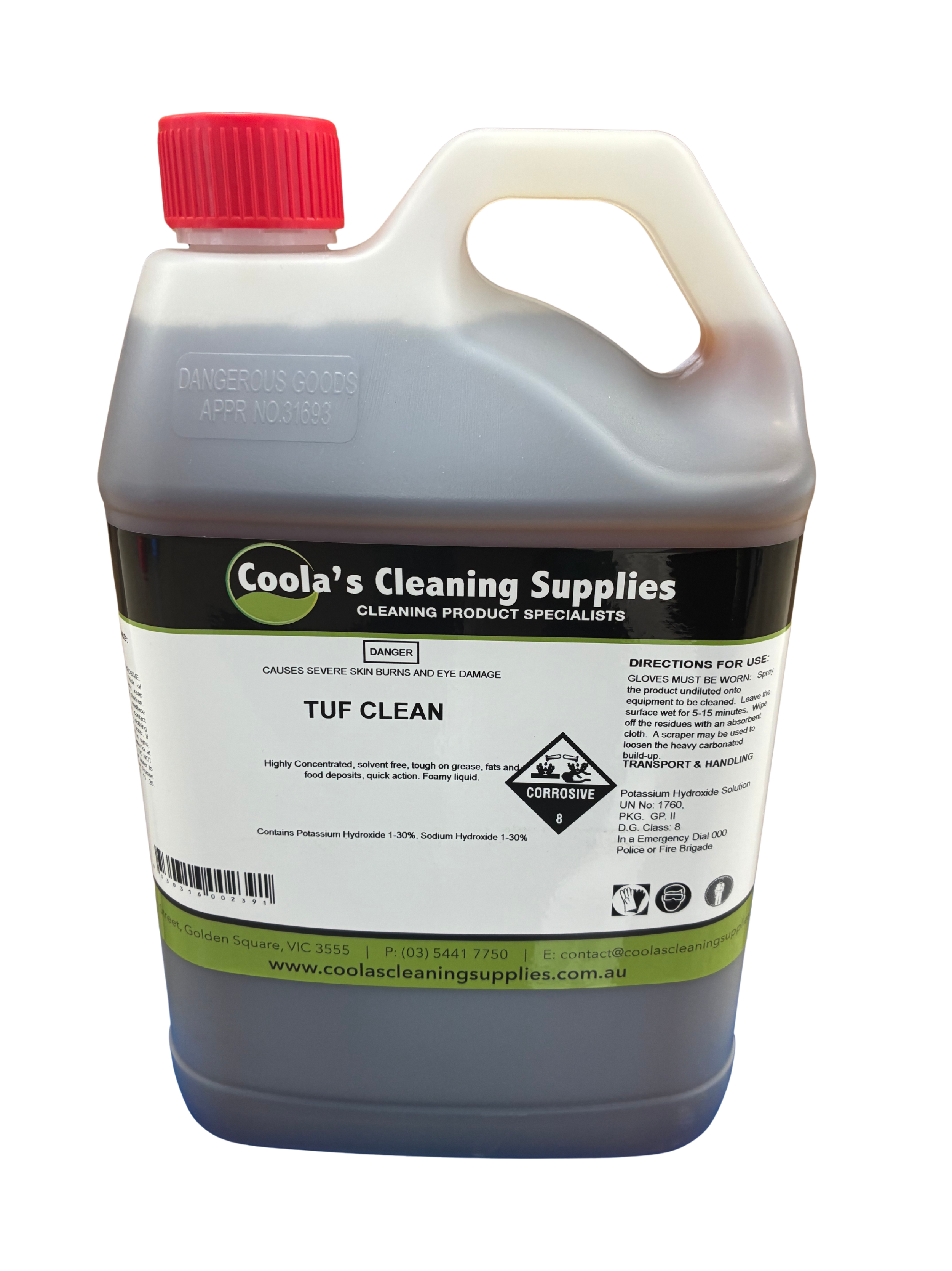 COOLAS TUF CLEAN OVEN 5LT