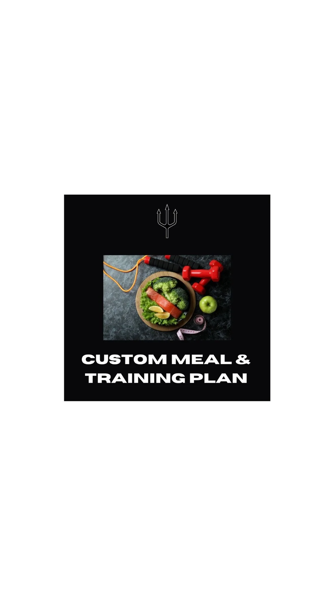 Custom Meal & Training plan bundle