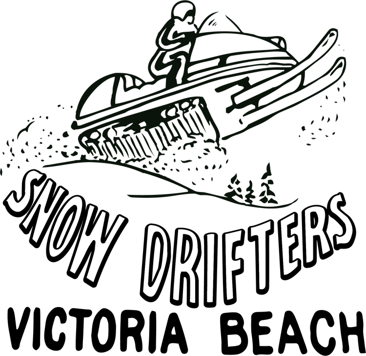 Outline of a person climbing on top of a hovercraft with trees and a small hill in the background.