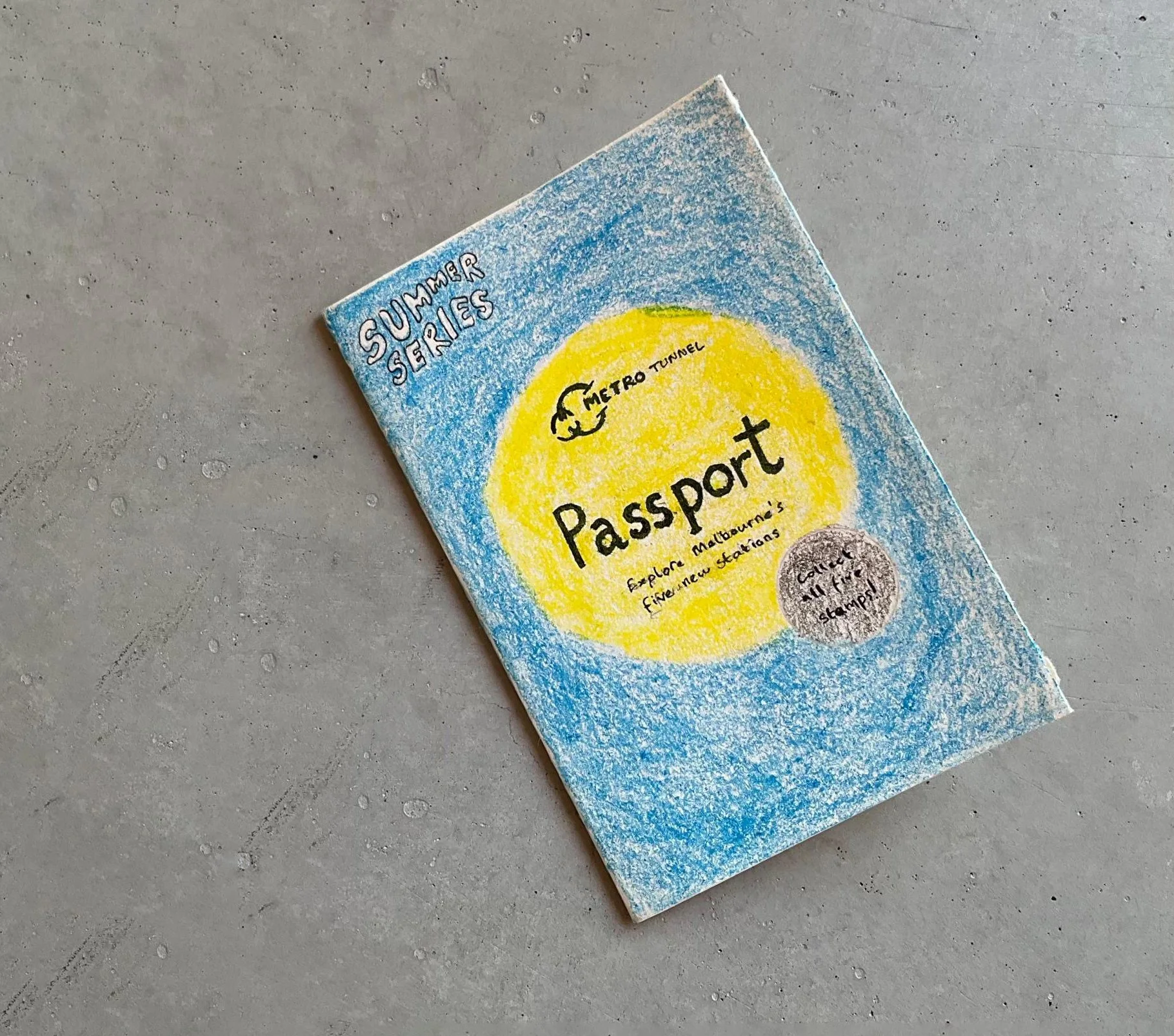 When stock ran out, ingenuity didn’t – the public made their own passports.