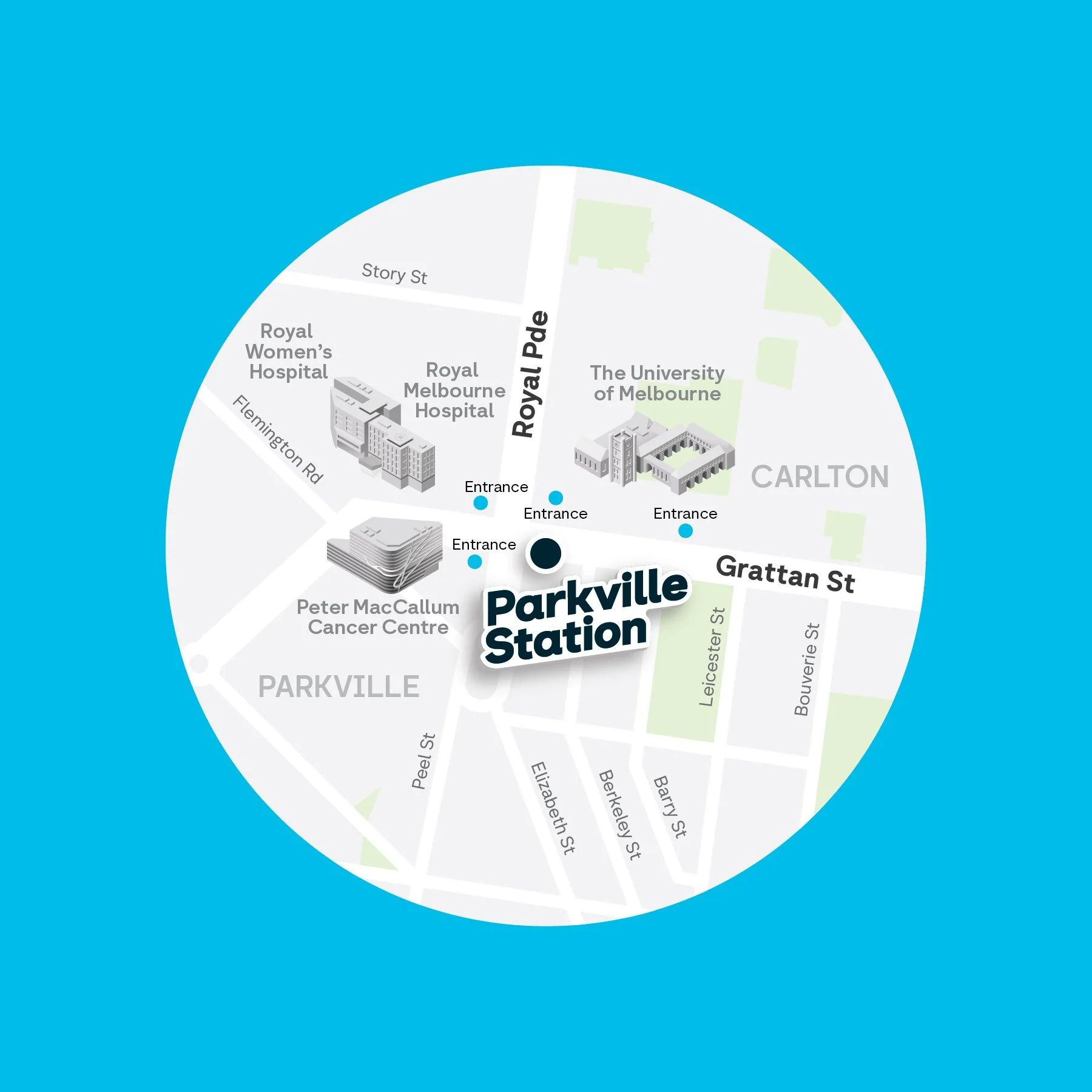 MTD1-P1-Map-Precinct-5min-radius-x5-V07_FA_Parkville-bluebg.jpg