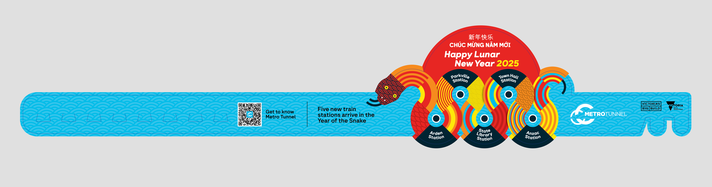 Festive headbands turned visitors into brand ambassadors