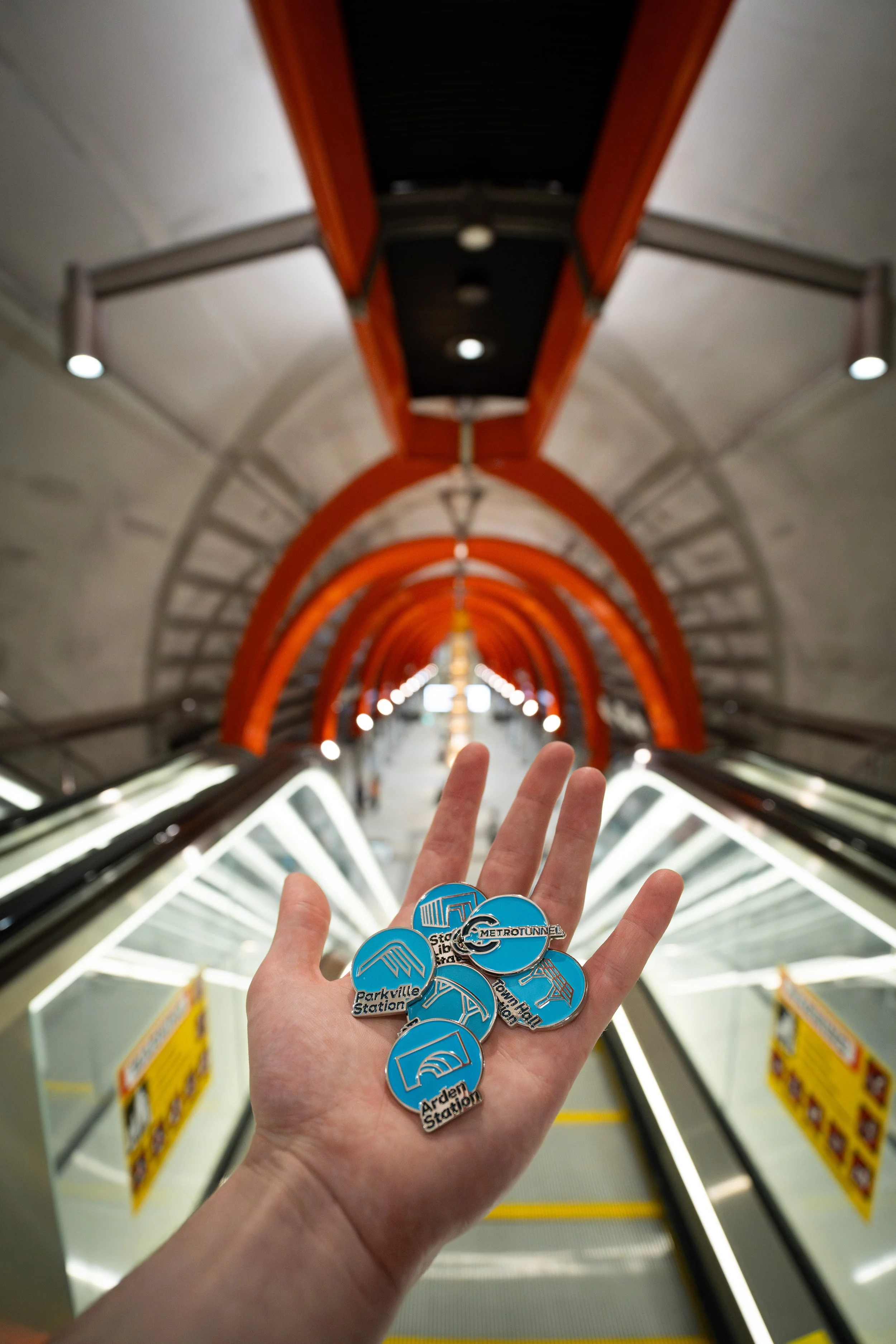 Eyes on the prize – sought after pin badges