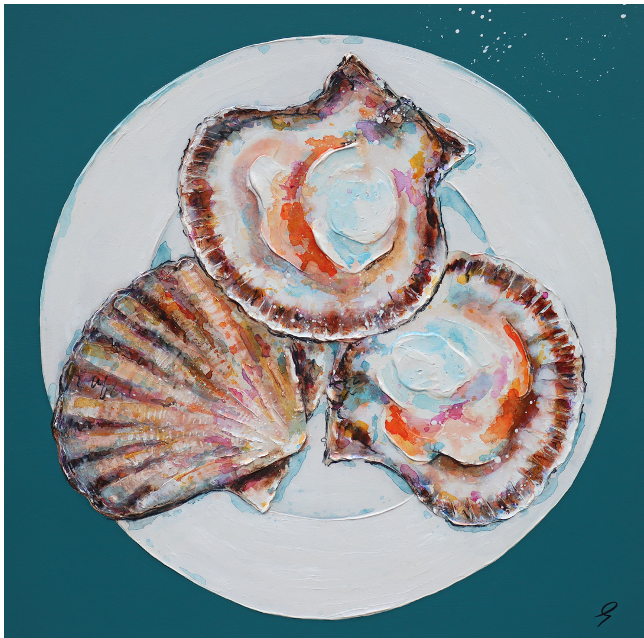 Three Scallops
