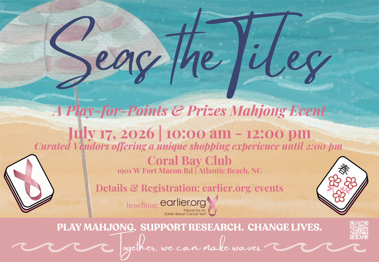 Seas the Tiles earlier.org Charity Mahjong Event