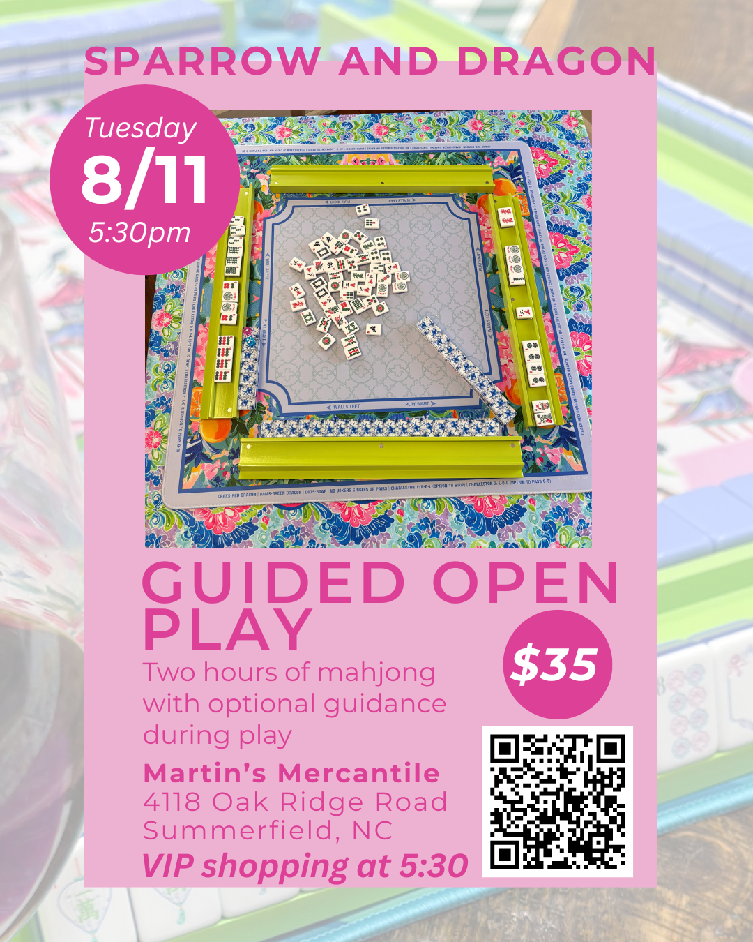 Guided Open Play 8.11