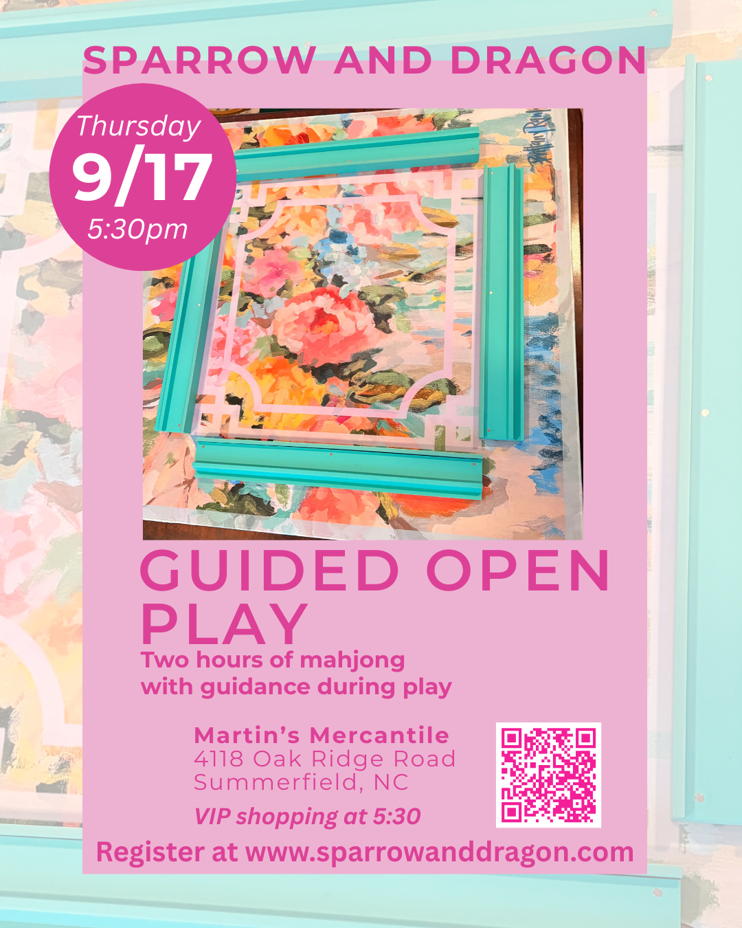 Guided Open Play 9.17- Level 2