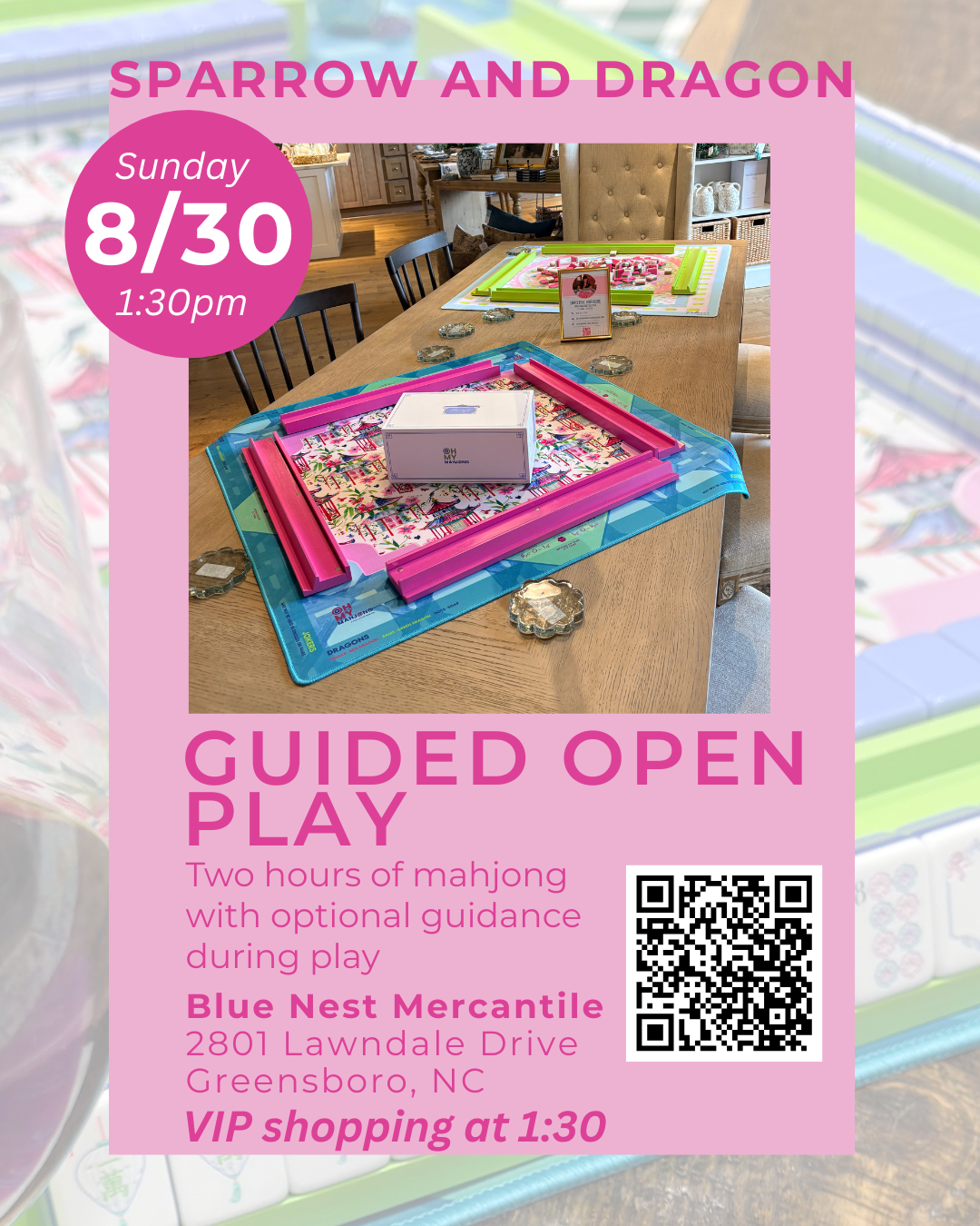Guided Open Play 8.30