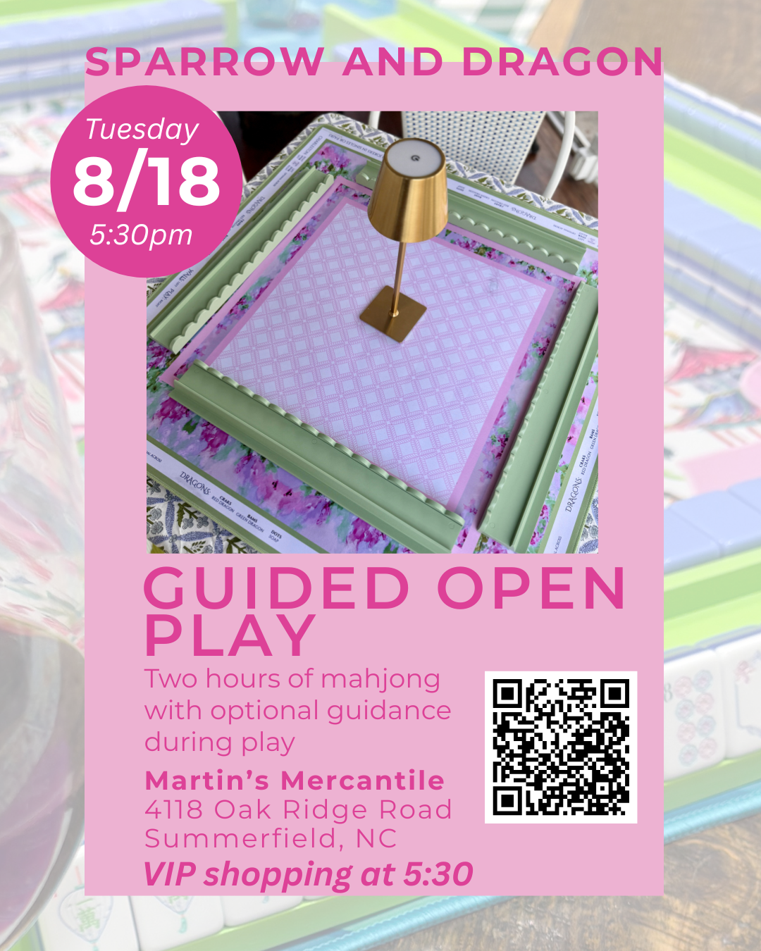 Guided Open Play 8.18