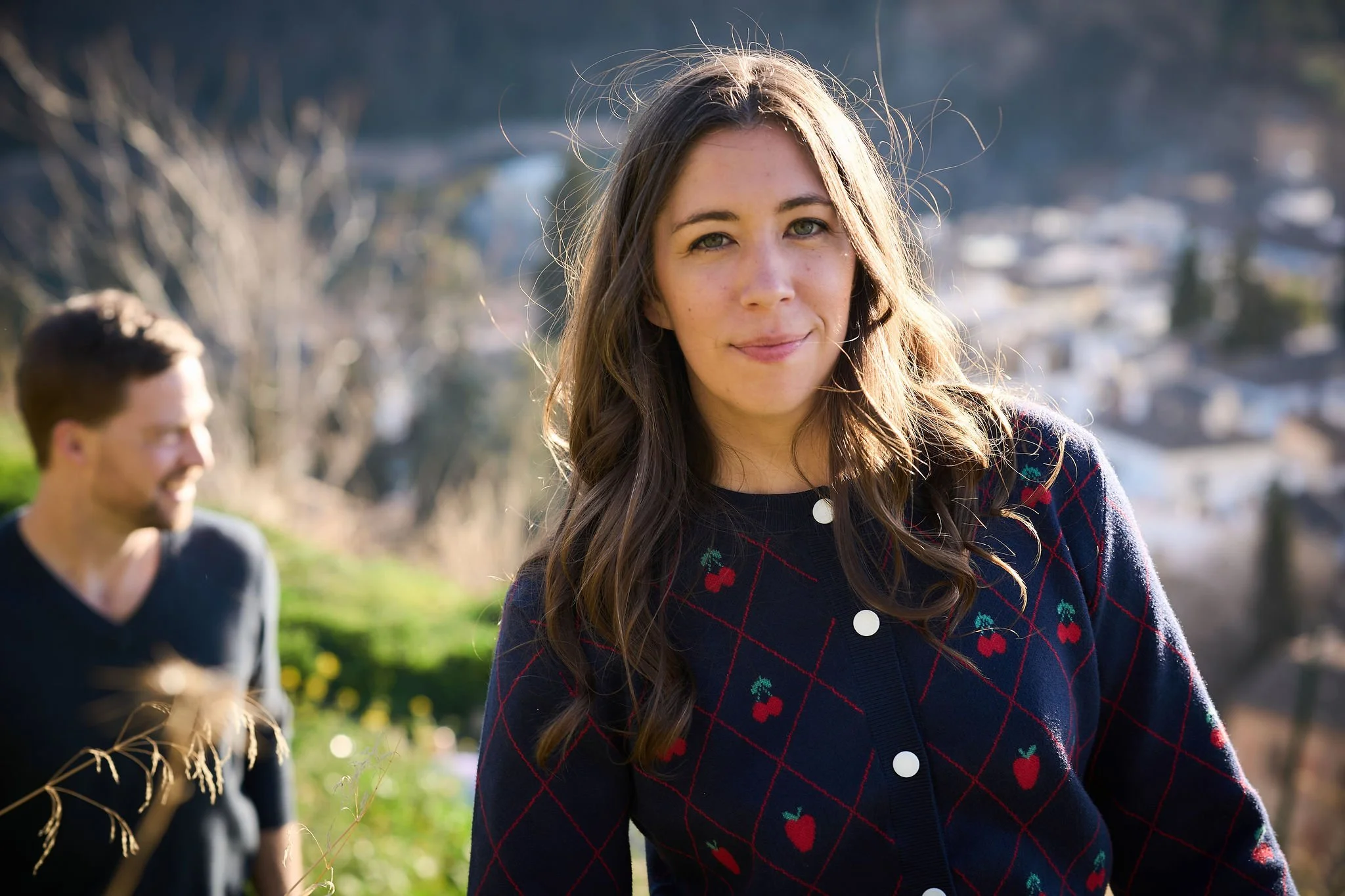 sarah wilmes, spiritual coach, at the alhambra spain
