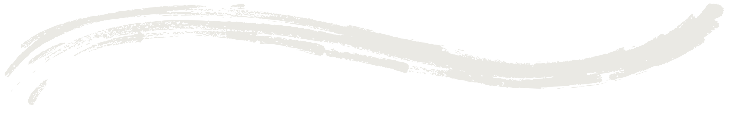 White brush strokes on a black background.