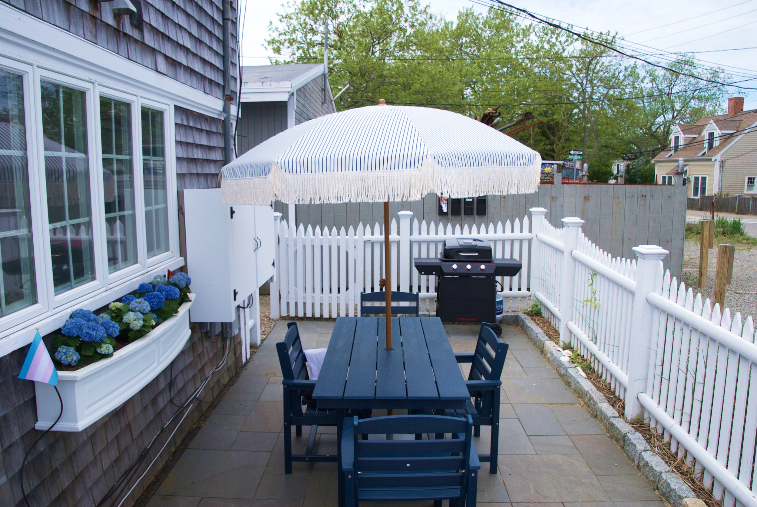 The Little Gay Inn private patio