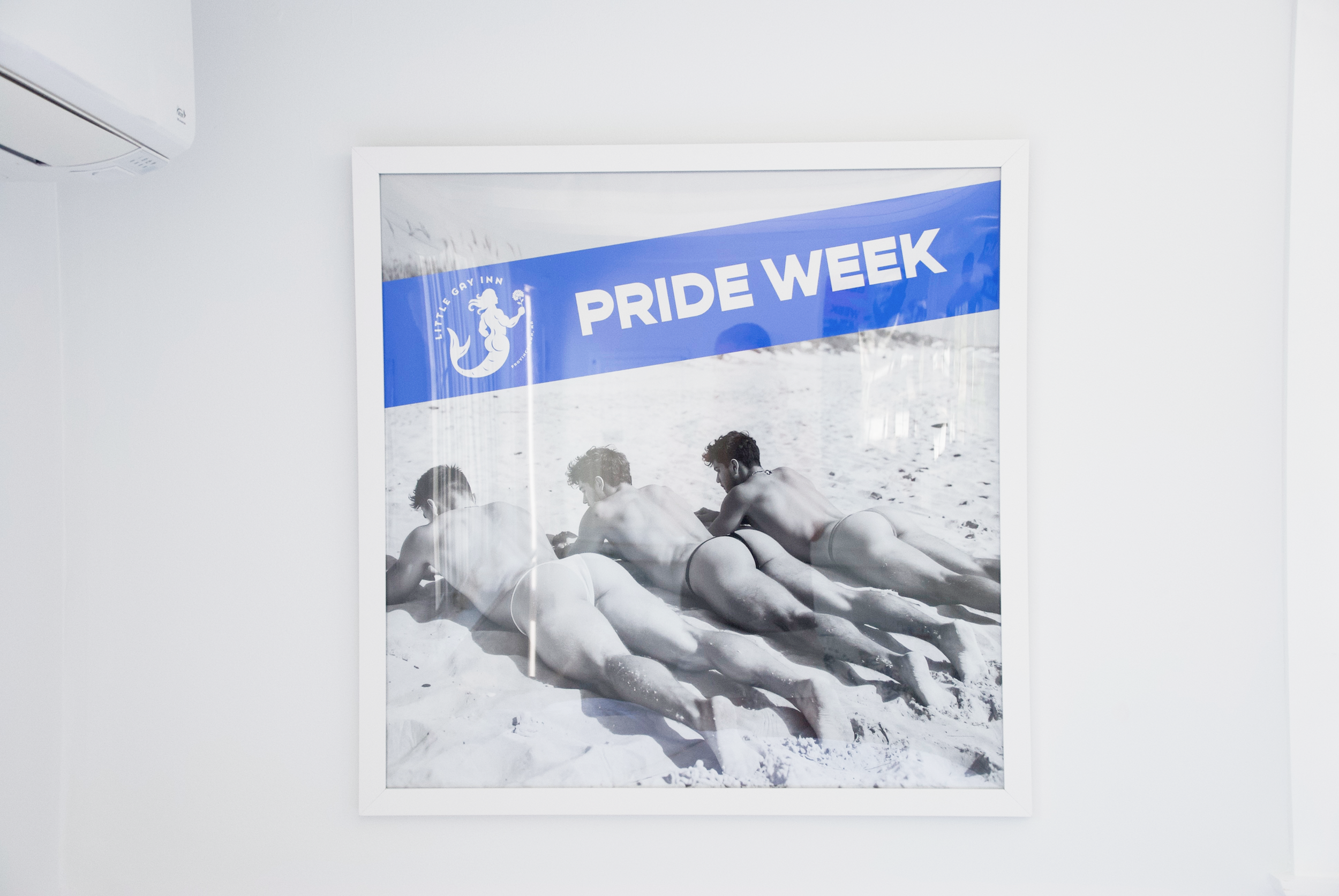 Our art is custom and inspired by the most beautiful place on earth, Provincetown. Here is a scene from Boys Beach.