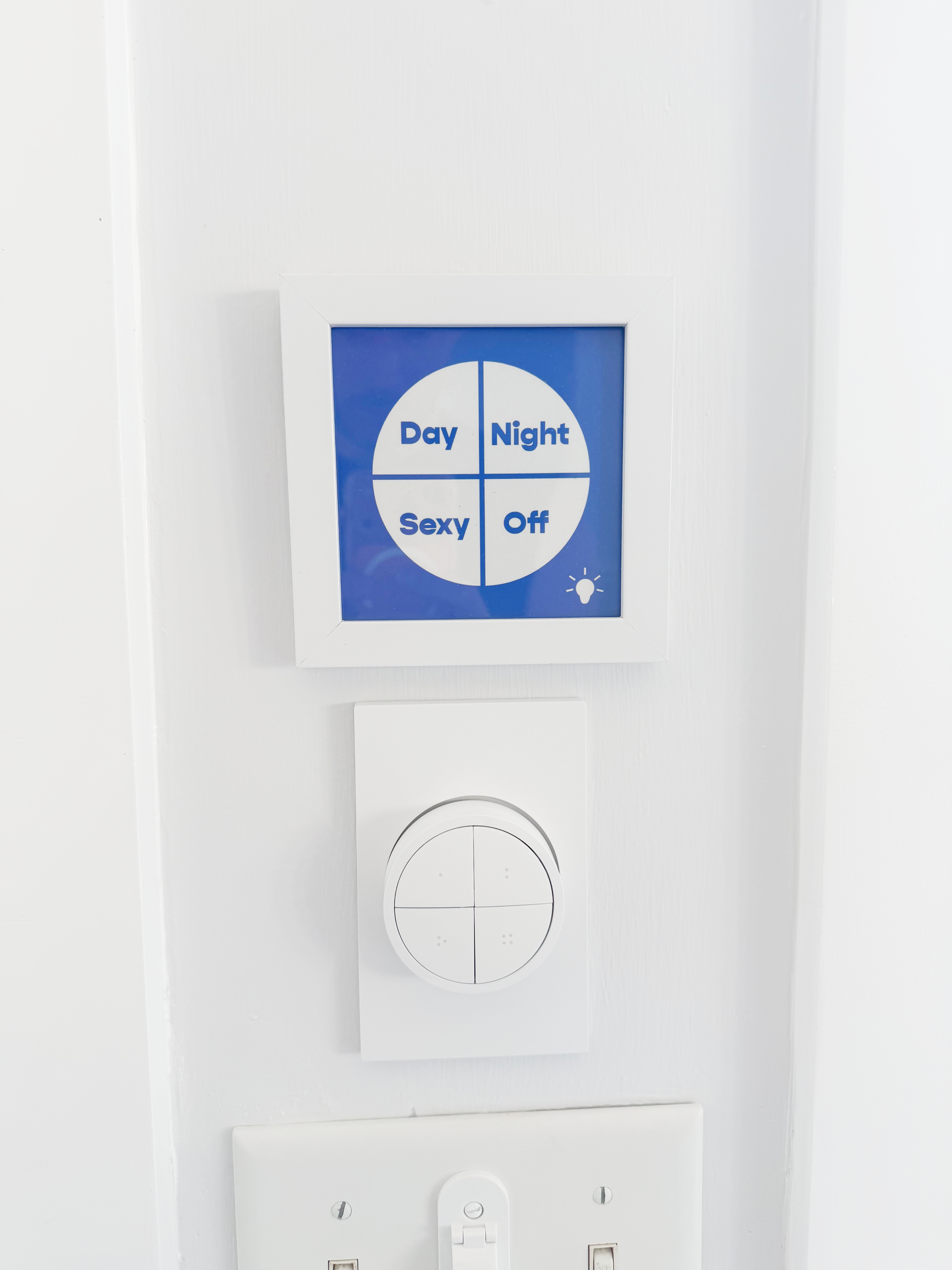 We have smart lighting to set all the moods.