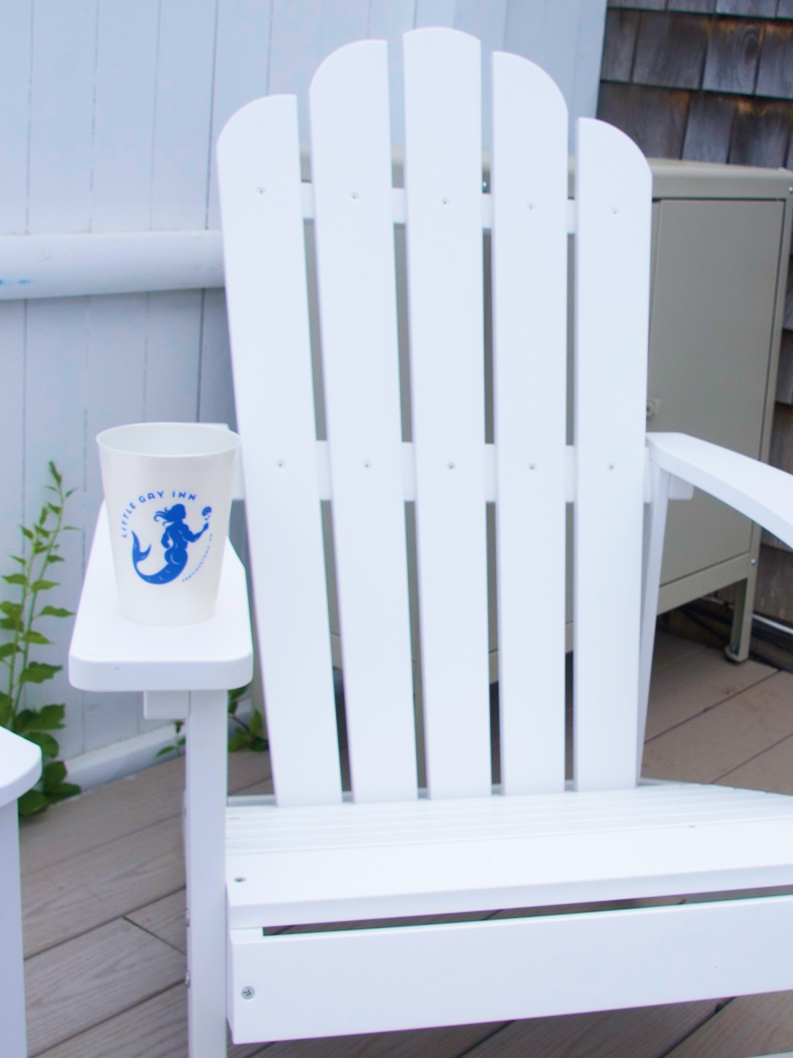 Luxury rental in Ptown, Little Gay Inn, relaxing chair