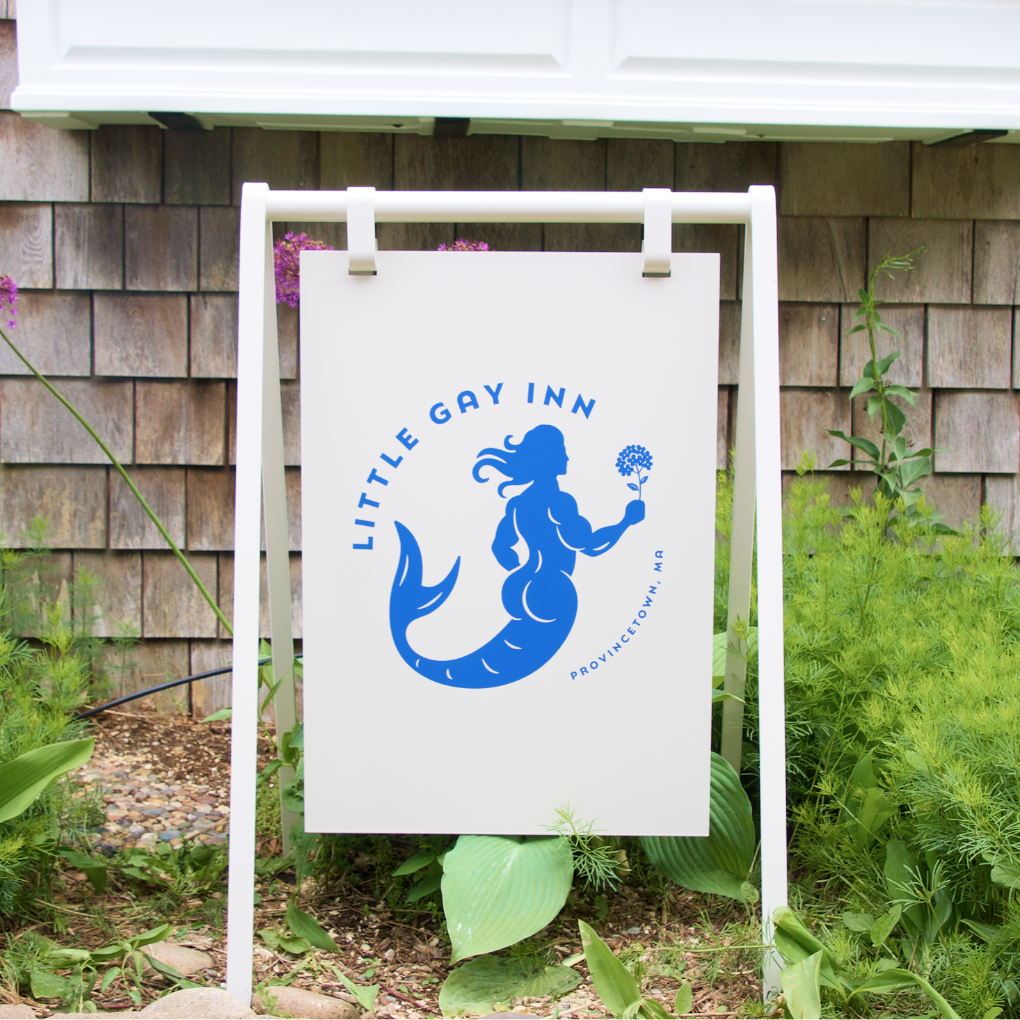 Little Gay Inn welcome sign
