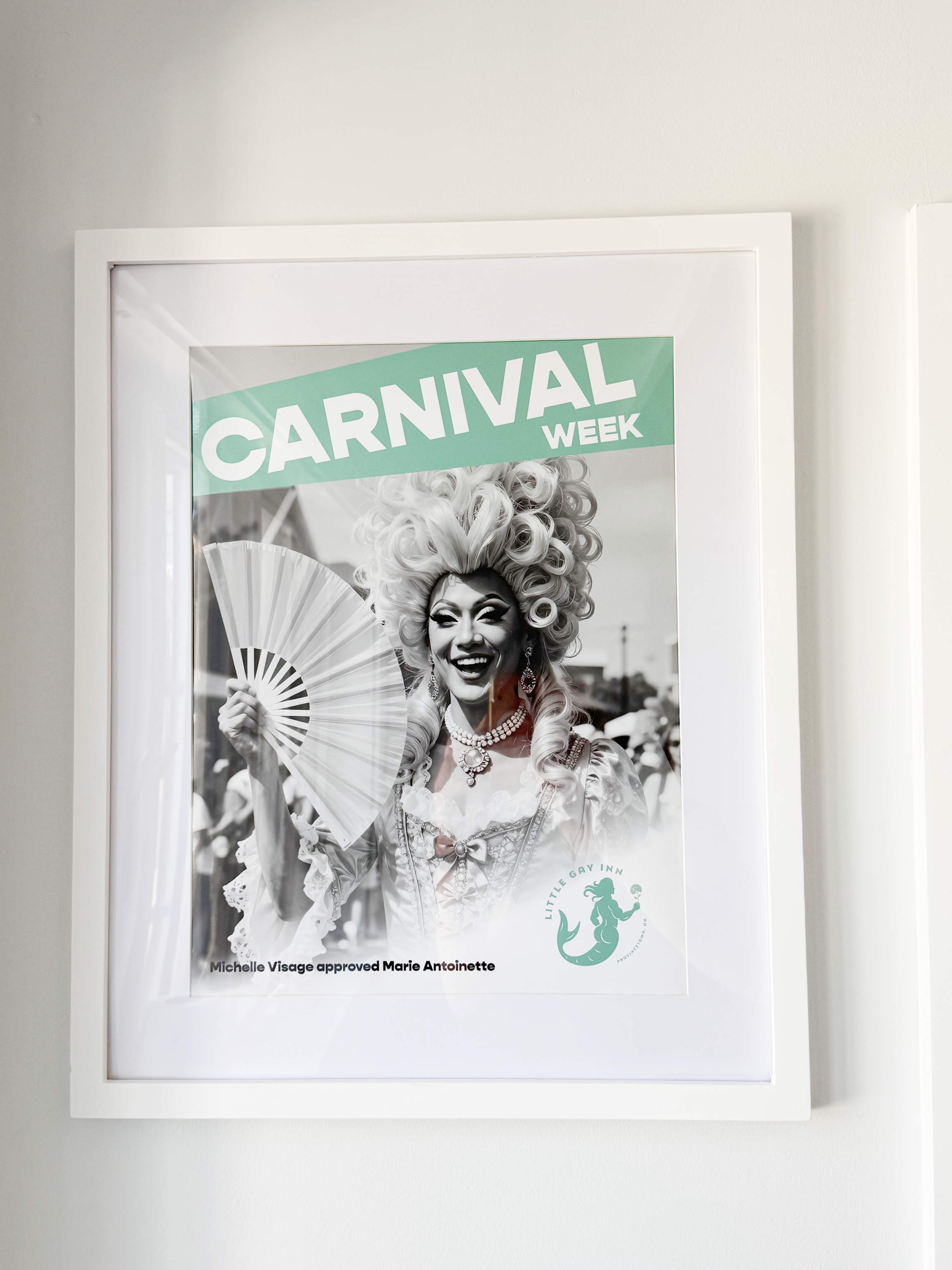 Our custom art is inspired by all the weeks of Ptown. Come see the amazing drag shows!