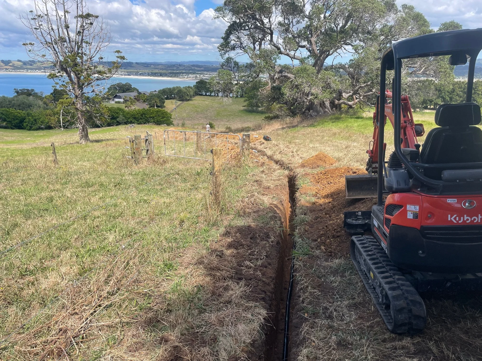 3 phase power installation for a new building overlooking Omaha