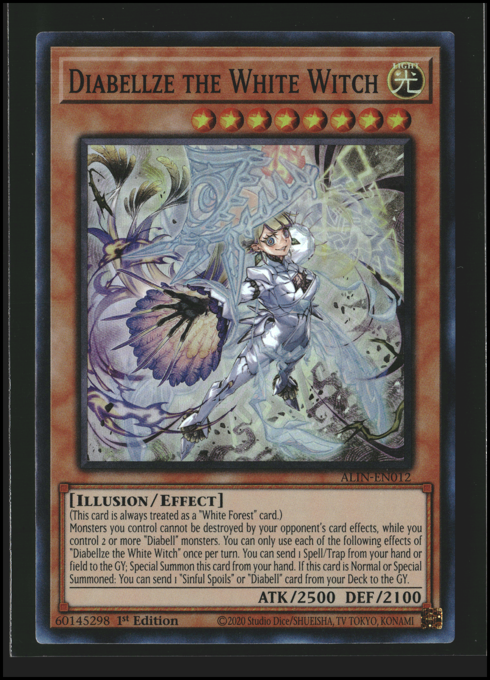 Diabellze the White Witch #ALIN-EN012 | Alliance Insight | Yu-Gi-Oh!