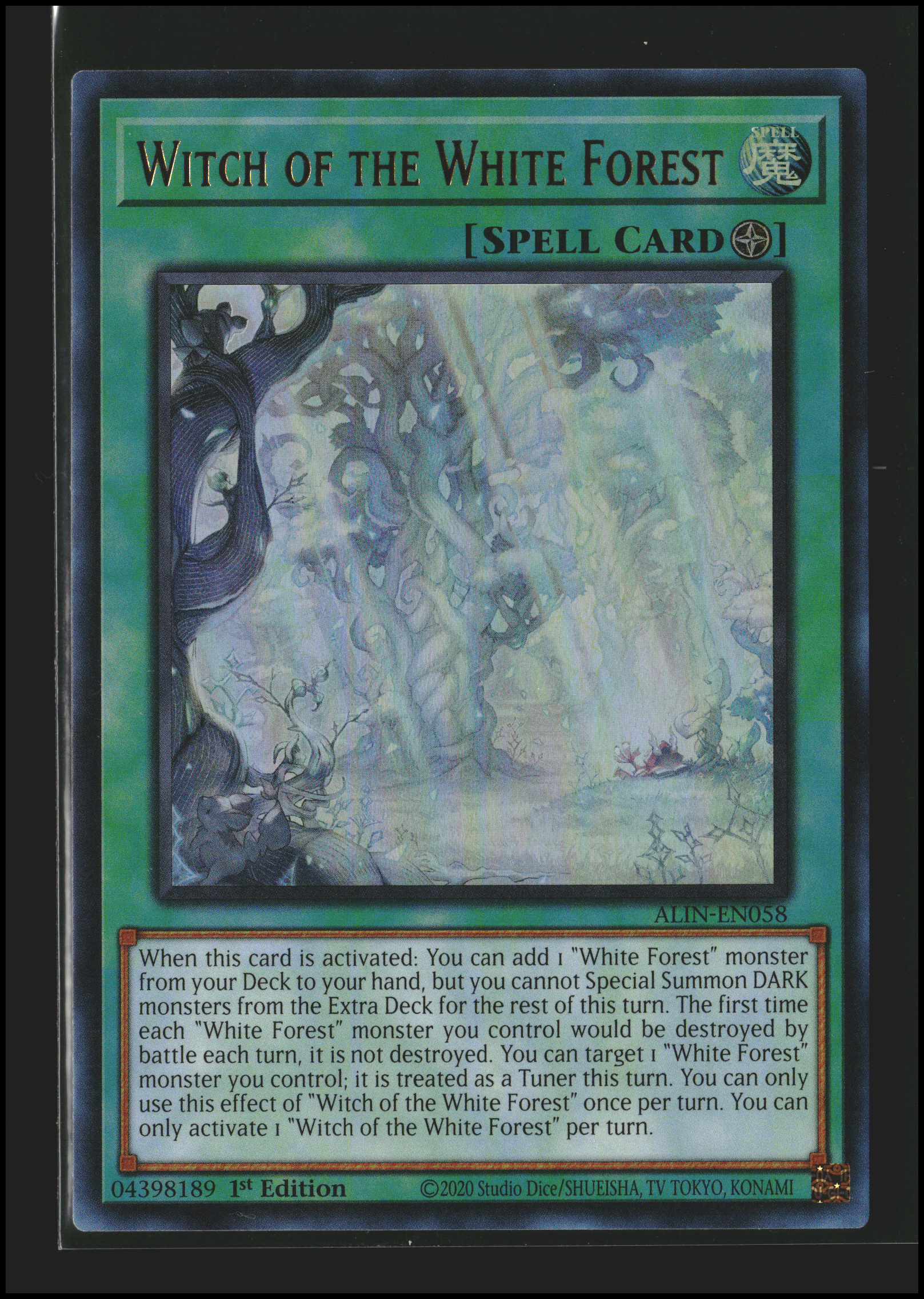 Witch of the White Forest #ALIN-EN058 | Alliance Insight | Yu-Gi-Oh!