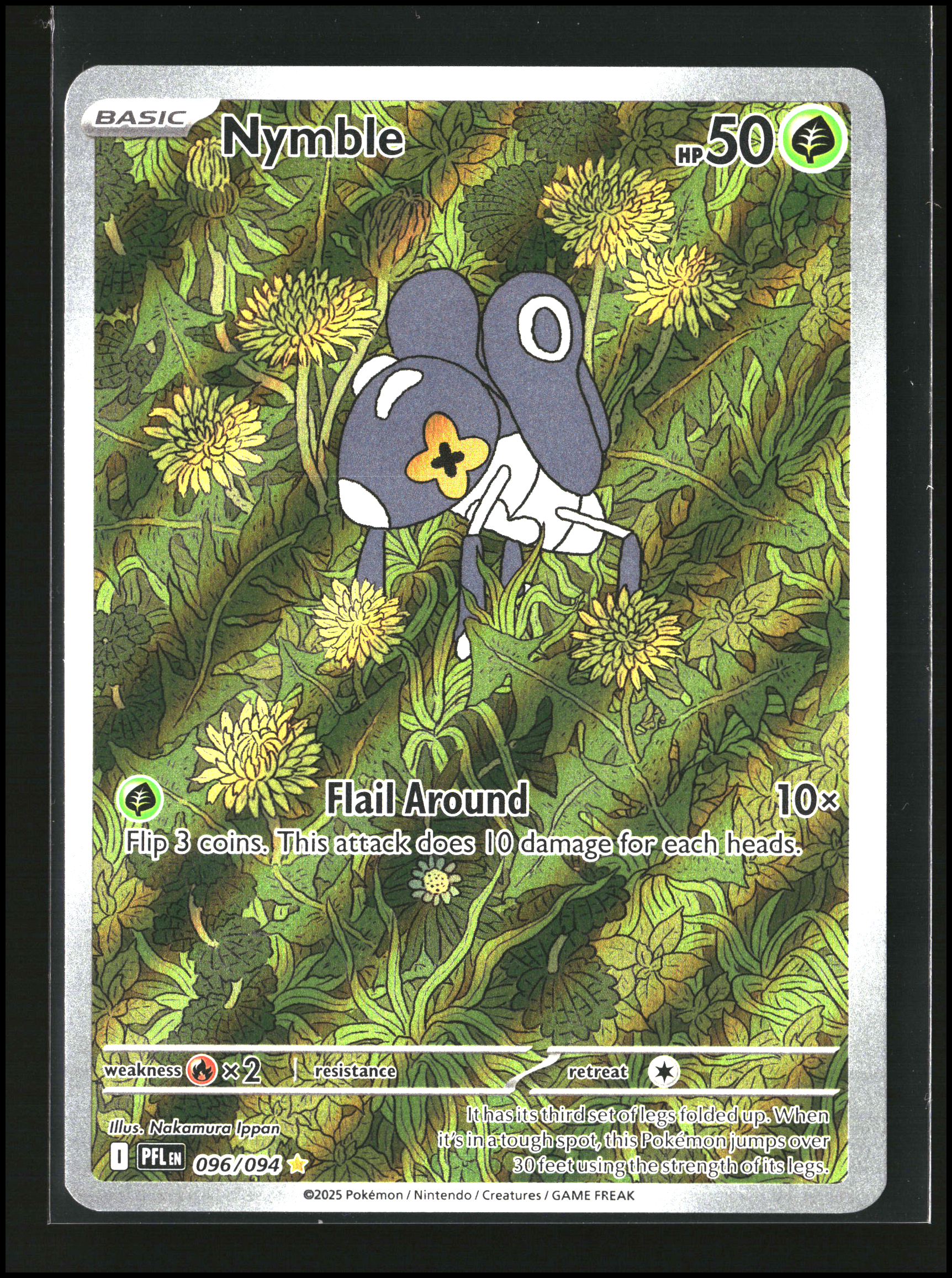 Nymble #096/094 | ME02: Phantasmal Flames | Pokémon
