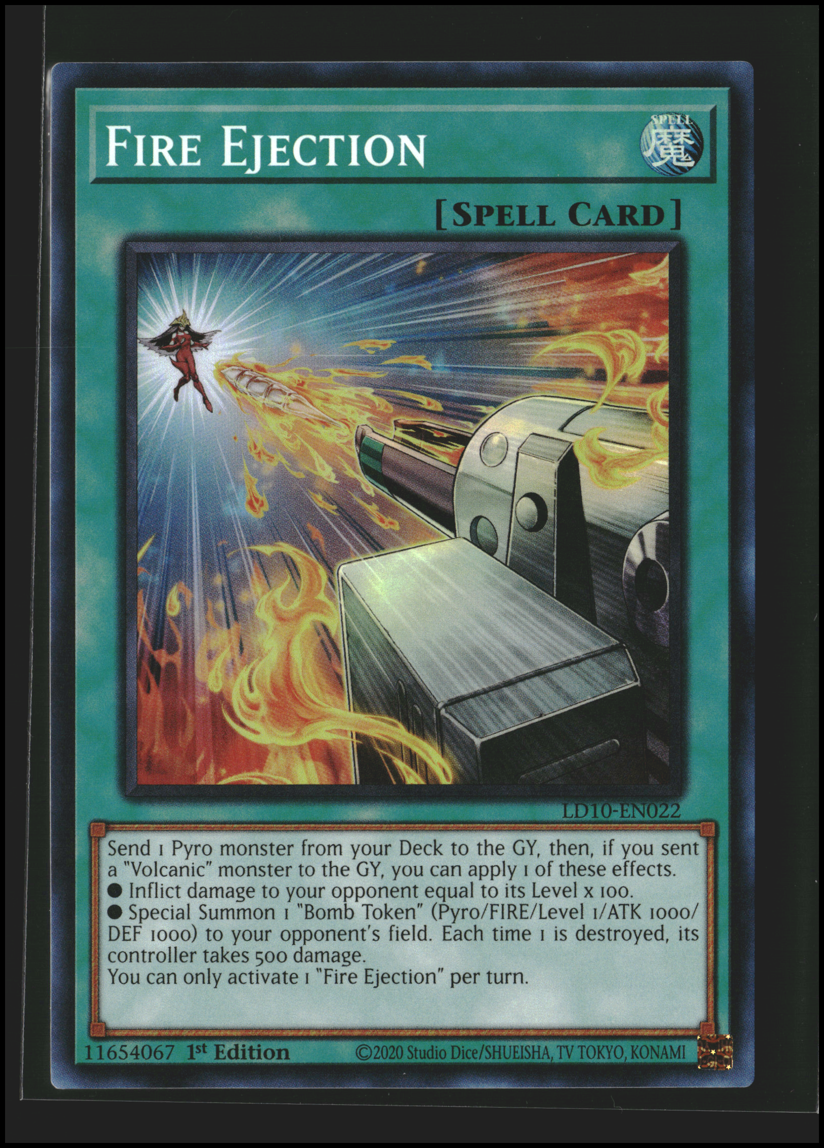 Fire Ejection #LD10-EN022 | Legendary Duelists | Yu-Gi-Oh!