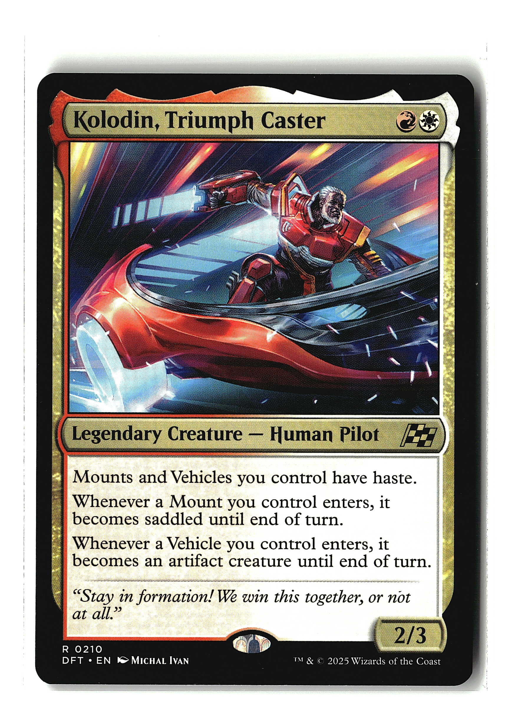 Kolodin, Triumph Caster #210 | Aetherdrift | Magic: The Gathering
