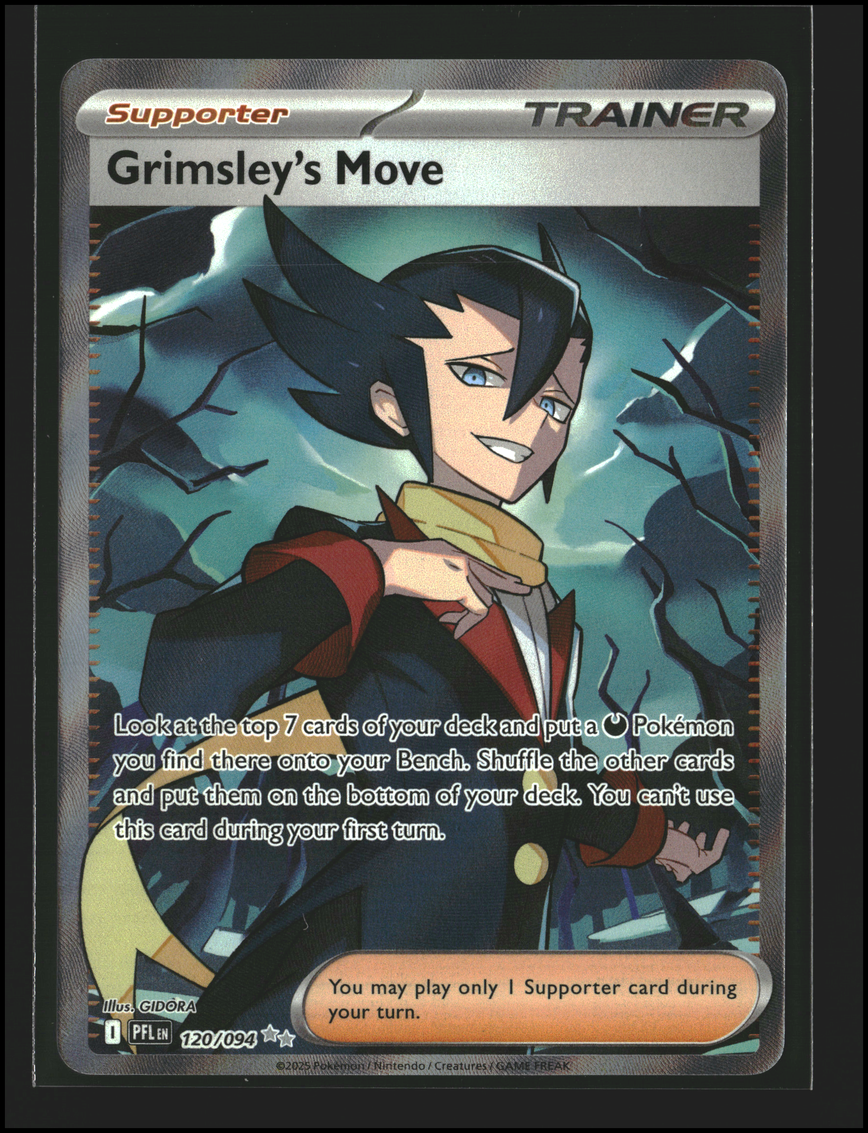 Grimsley's Move #121/094 | ME: Phantasmal Flames | Pokémon