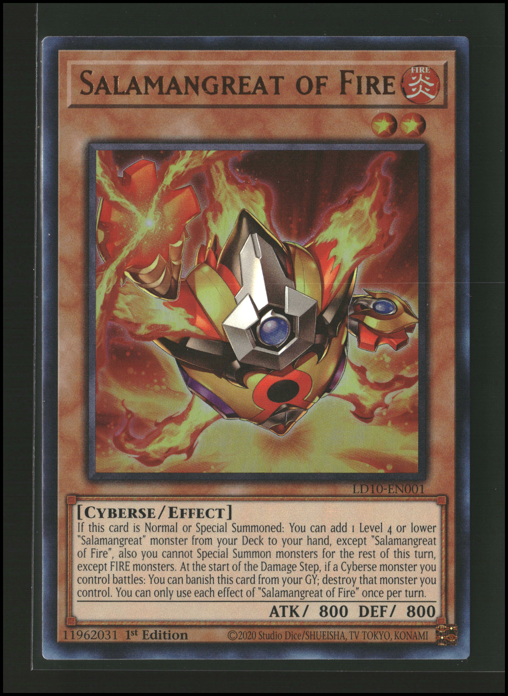 Salamangreat of Fire #LD10-EN001 | Legendary Duelists | Yu-Gi-Oh!