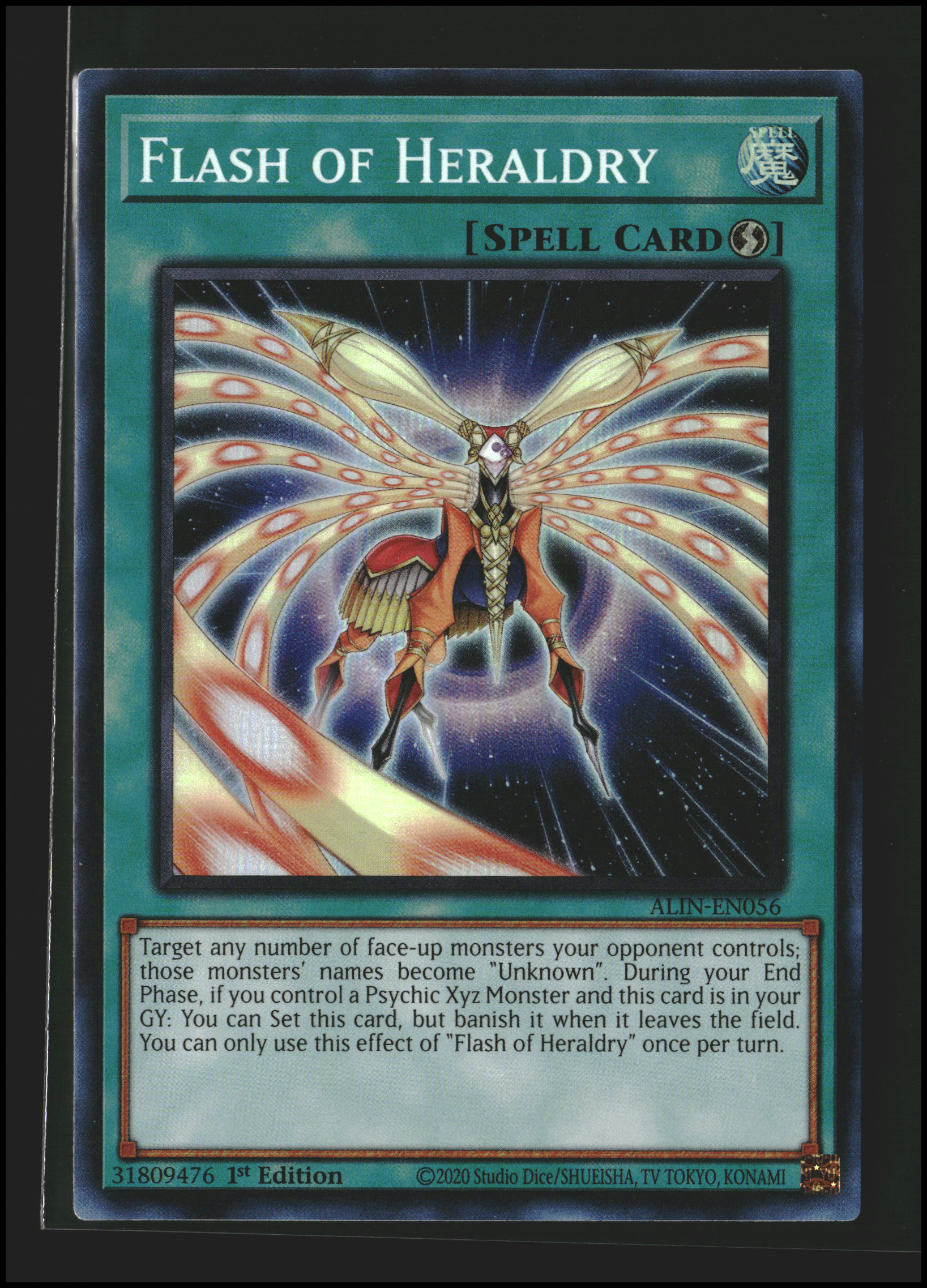 Flash of Heraldry #ALIN-EN056 | Alliance Insight | Yu-Gi-Oh!