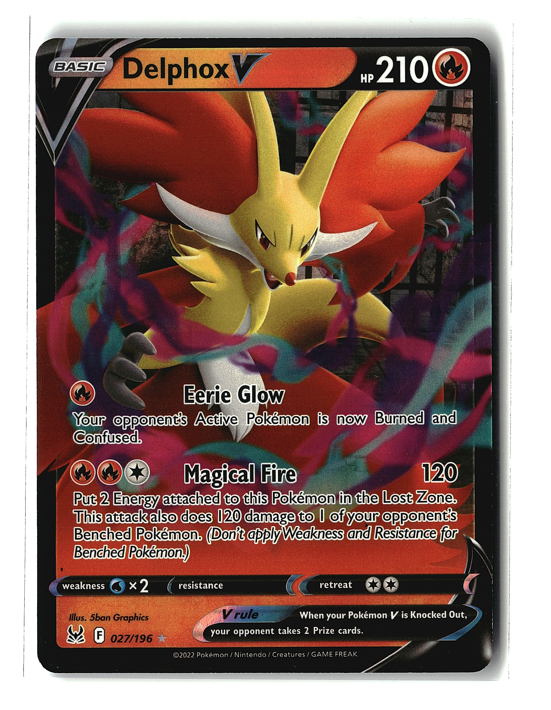 Delphox V #027/196 (pe)