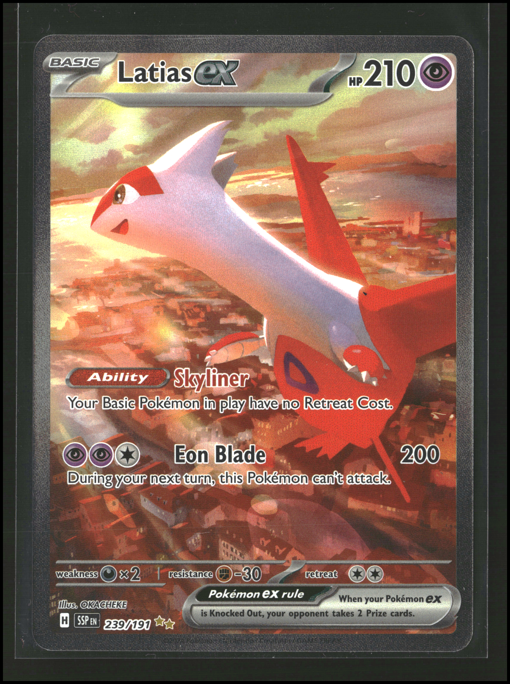 Latias ex #239/191 | Scarlet & Violet: Surging Sparks | Pokémon