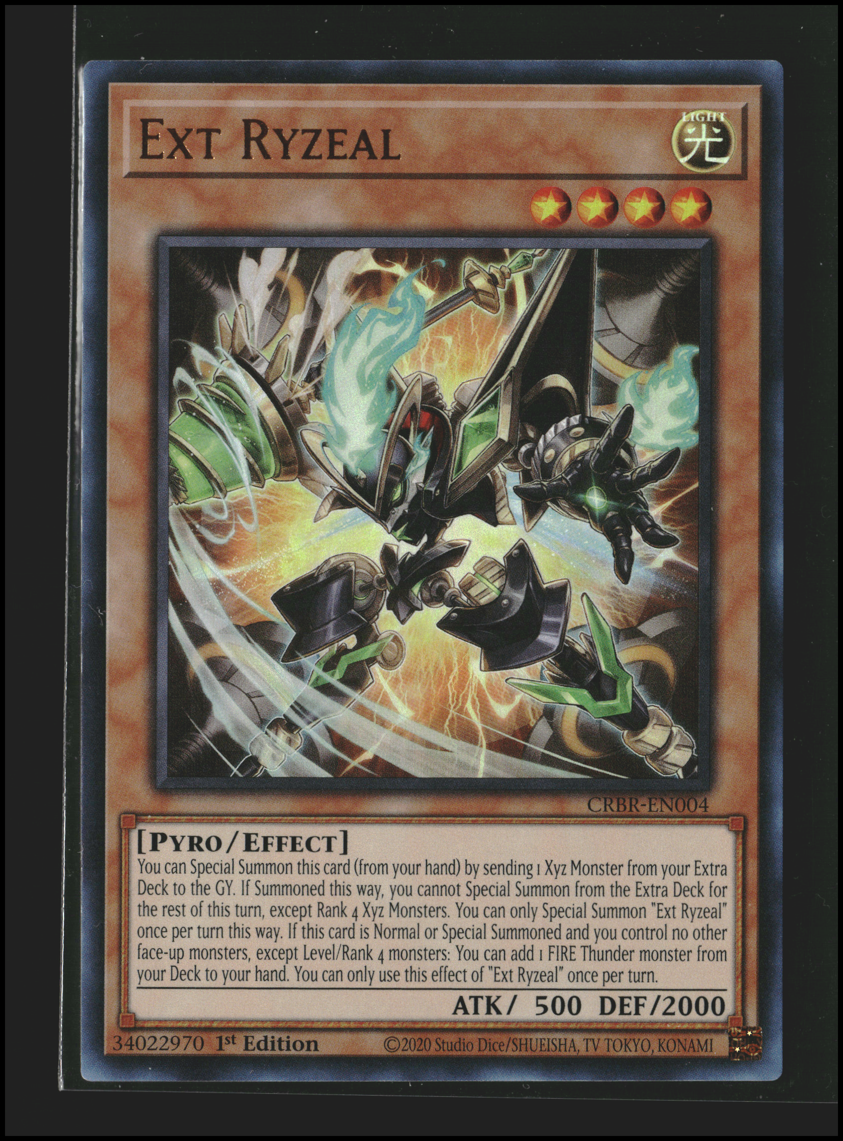 Ext Ryzeal #CRBR-EN004 | Crossover Breakers | Yu-Gi-Oh!