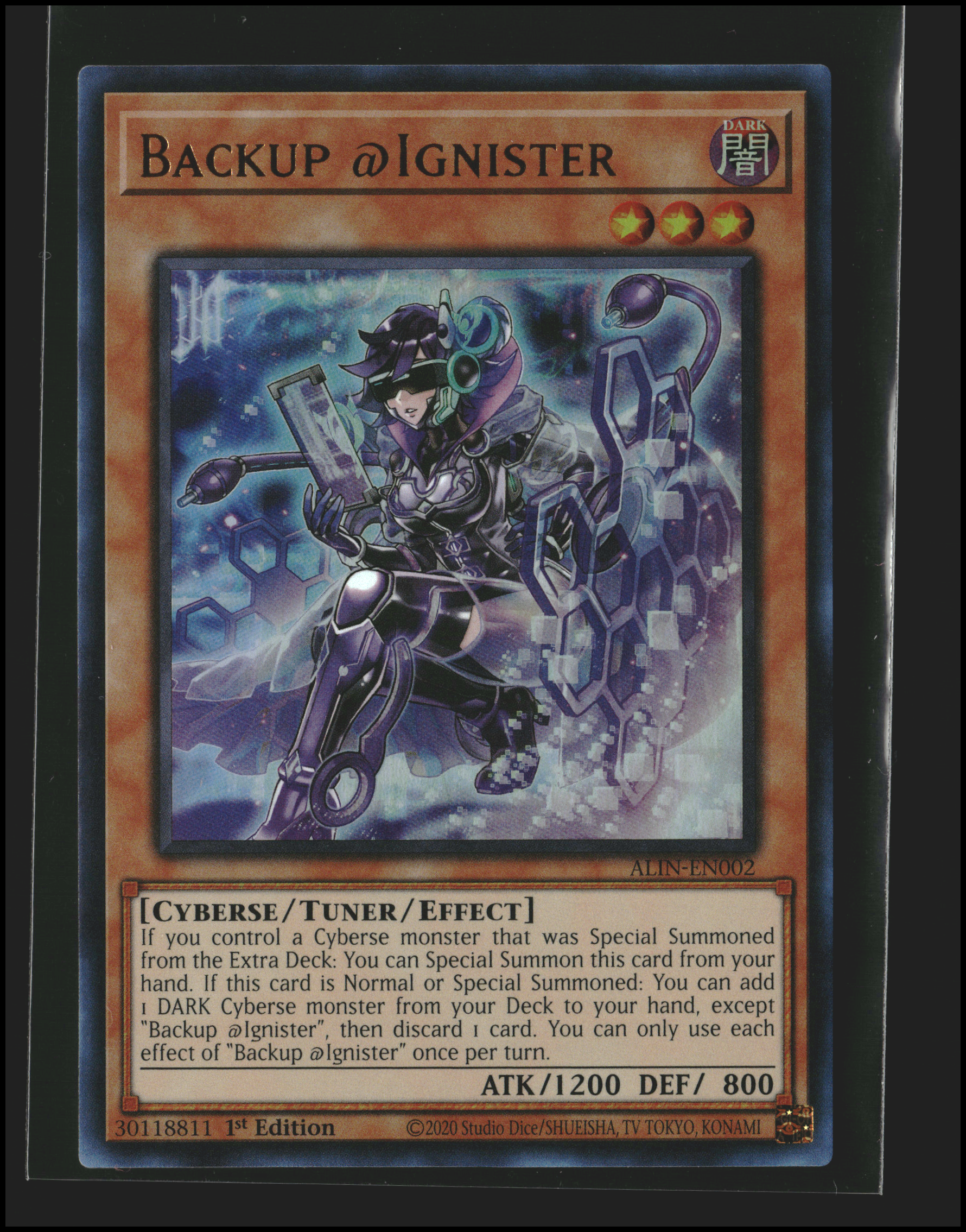 Backup @Ignister #ALIN-EN002 | Alliance Insight | Yu-Gi-Oh!