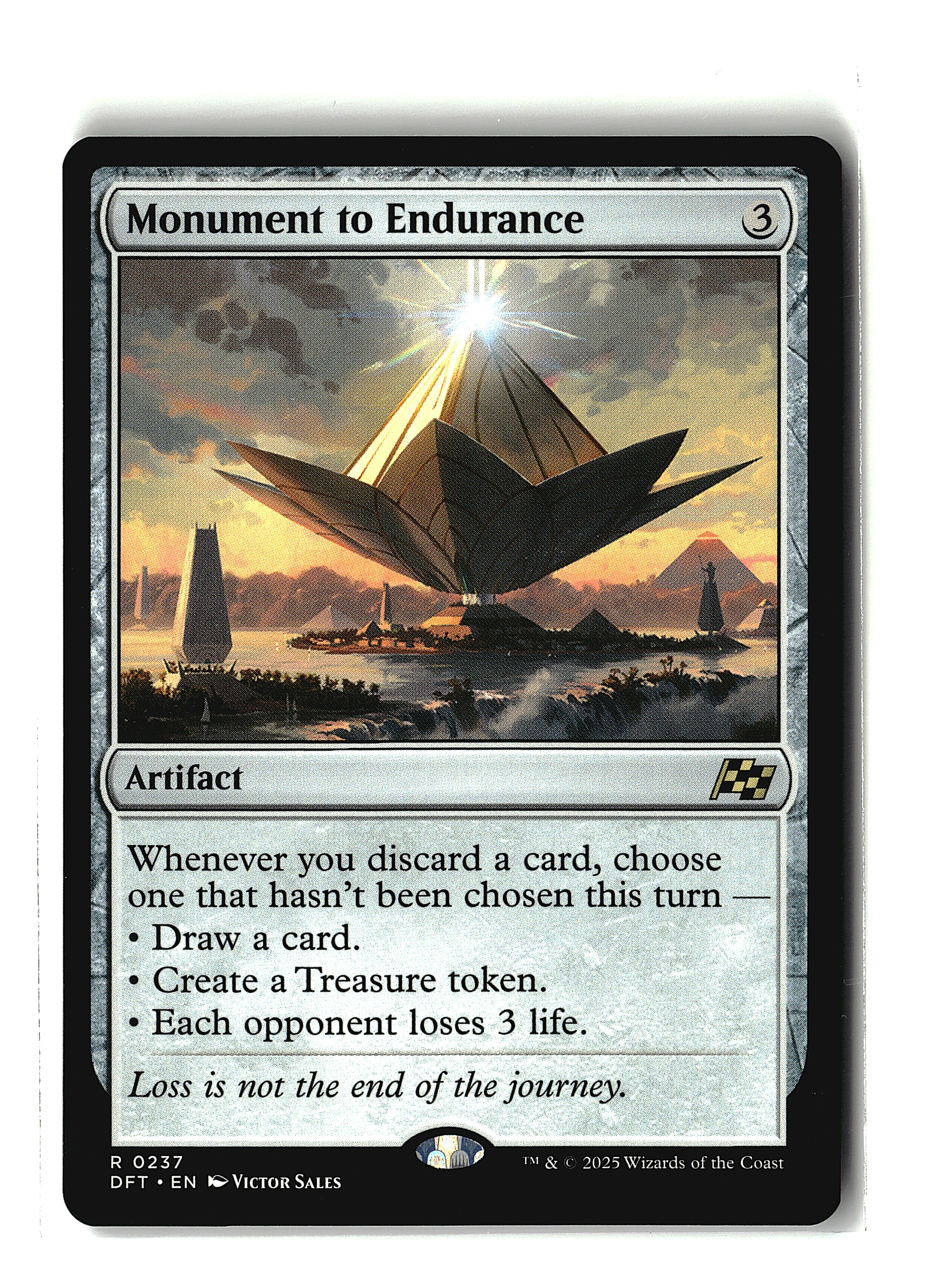 Monument to Endurance #237 | Aetherdrift | Magic: The Gathering