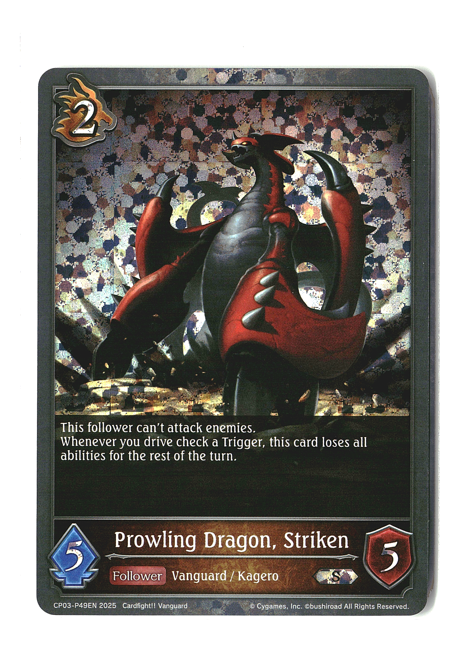 Prowling Dragon, Striken [ Foil ] #P49EN (se)