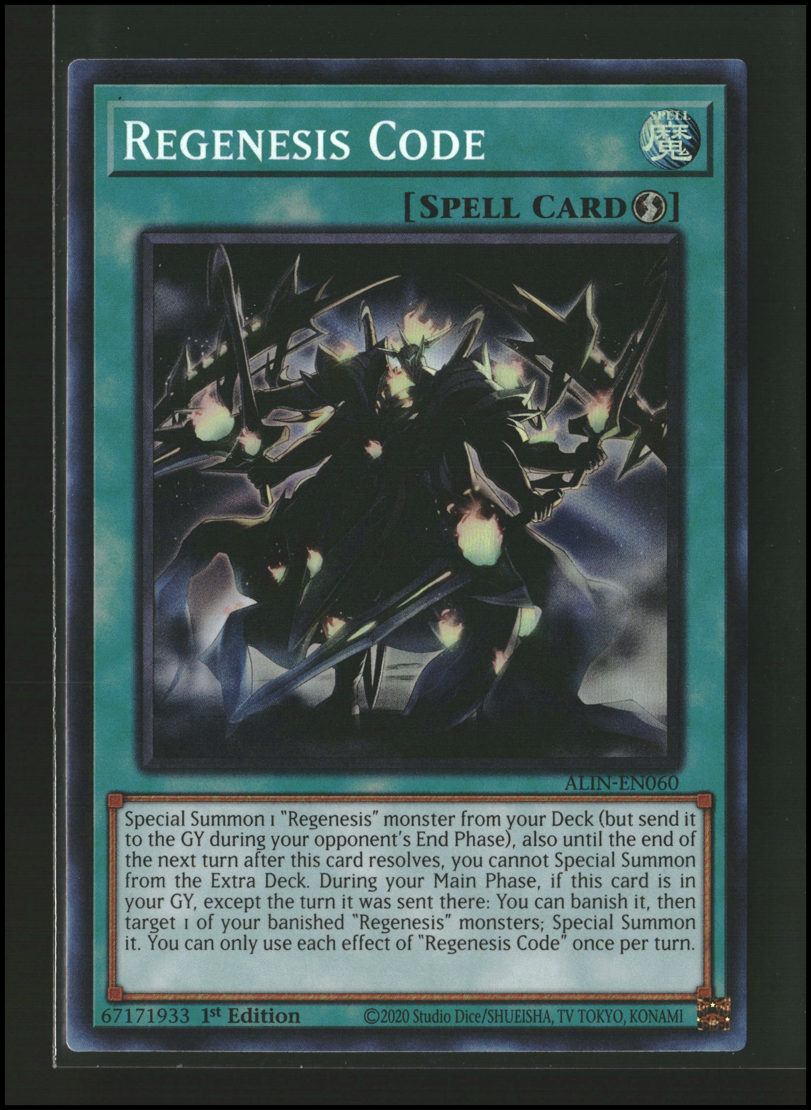 Regenesis Code #ALIN-EN060 | Alliance Insight | Yu-Gi-Oh!