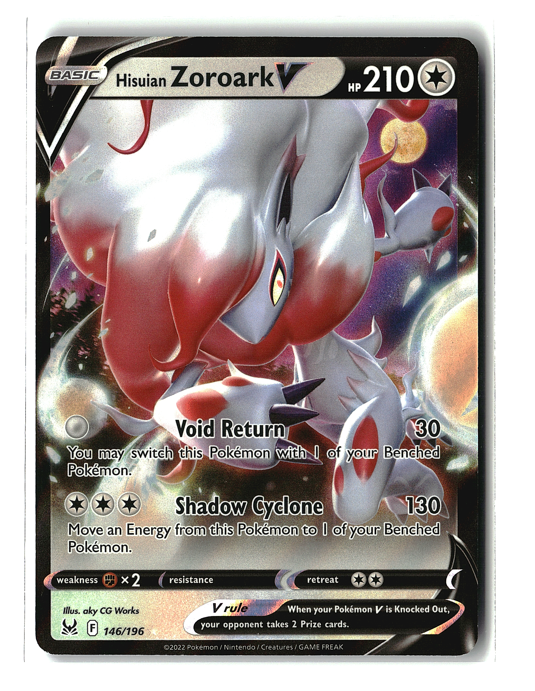 Hisuian Zoroark V #146/196 (pe)