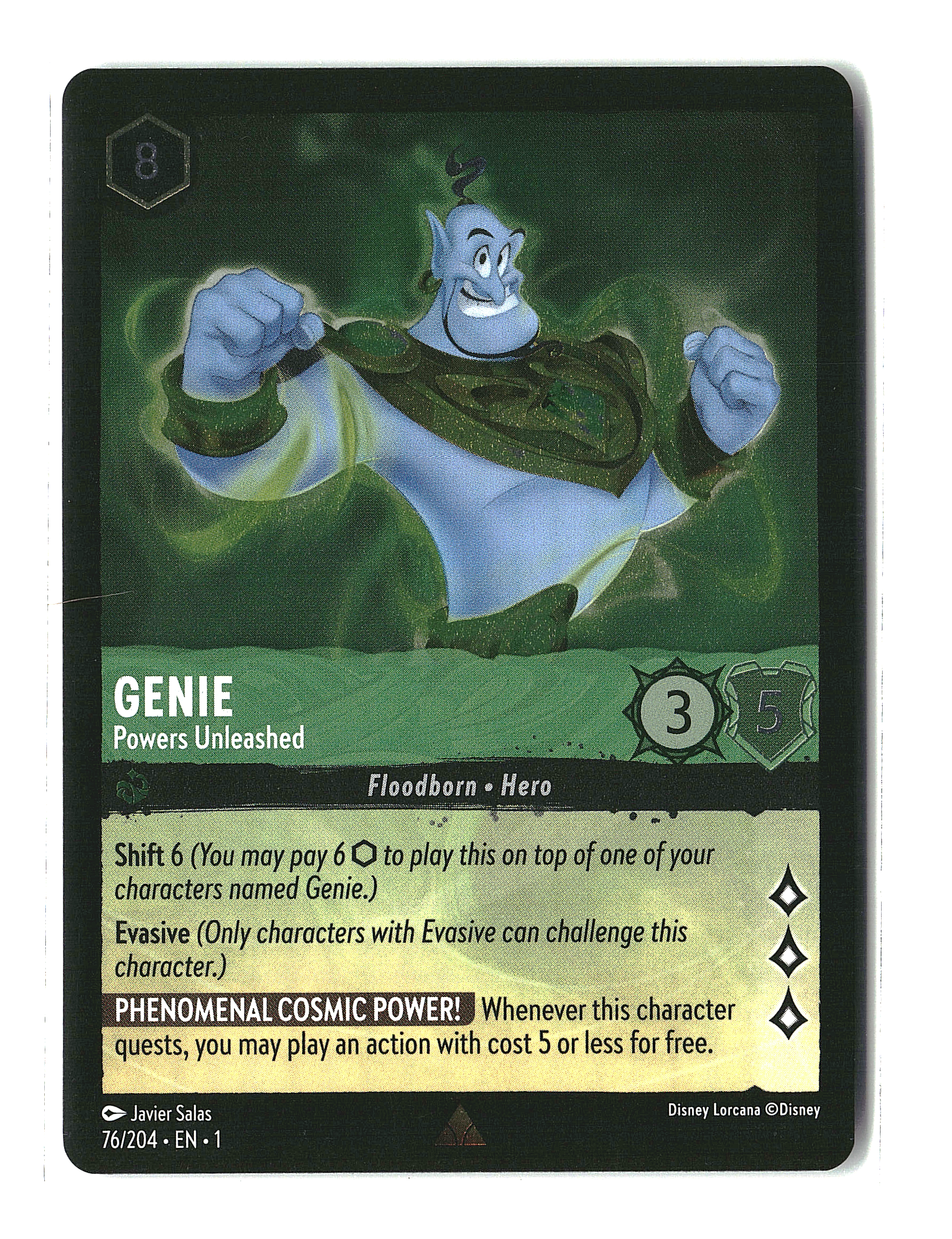 Genie [Powers Unleashed] #76/204 (dl)