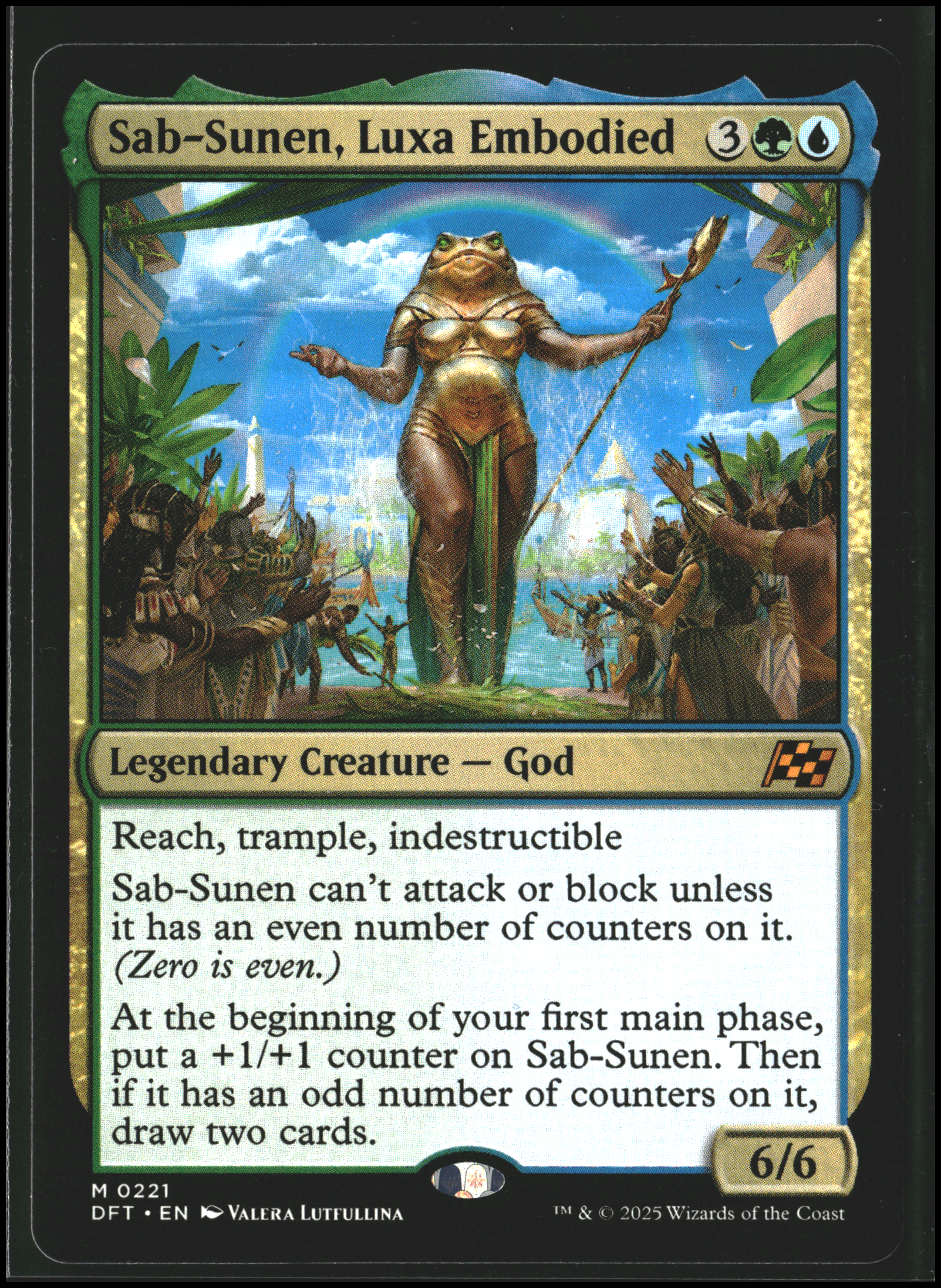 Sab-Sunen, Luxa Embodied #221 (m)