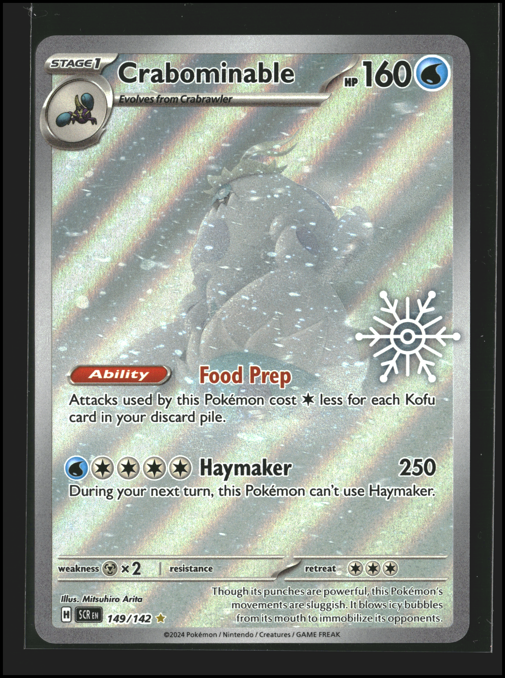 Crabominable #149/142 [Holiday Calendar] | Miscellaneous Cards & Products | Pokémon