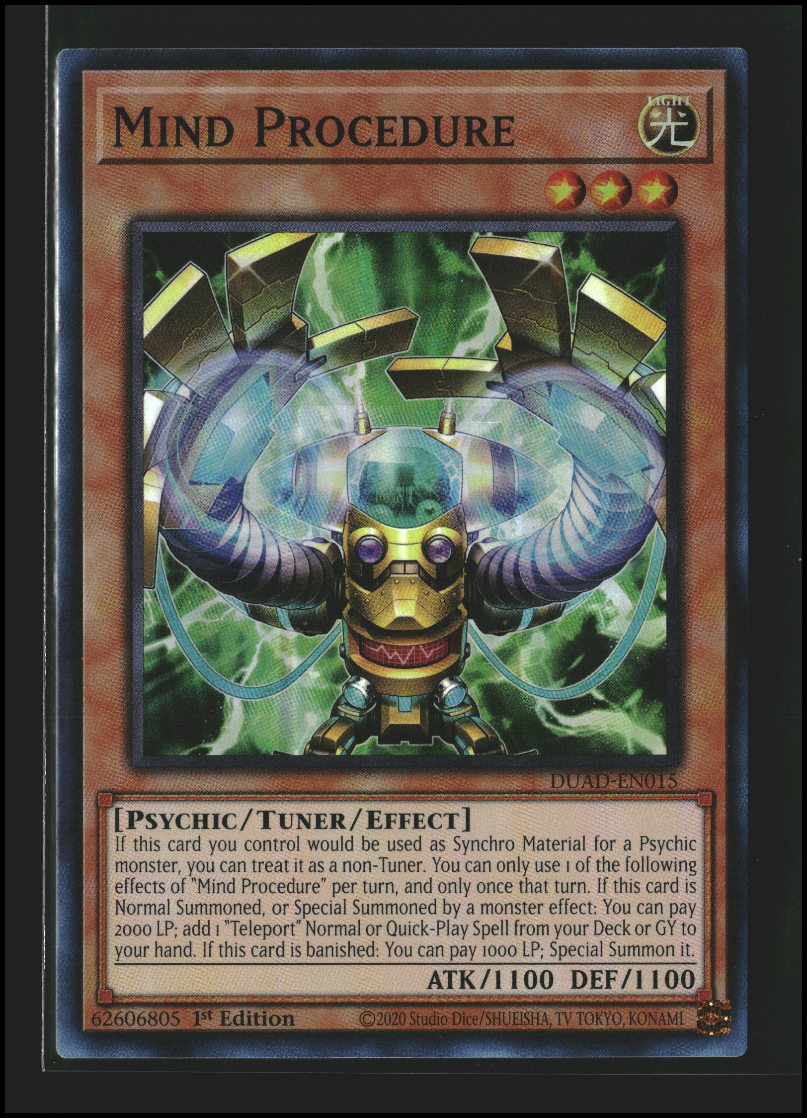 Mind Procedure #DUAD-EN015 | Duelist's Advance | Yu-Gi-Oh!