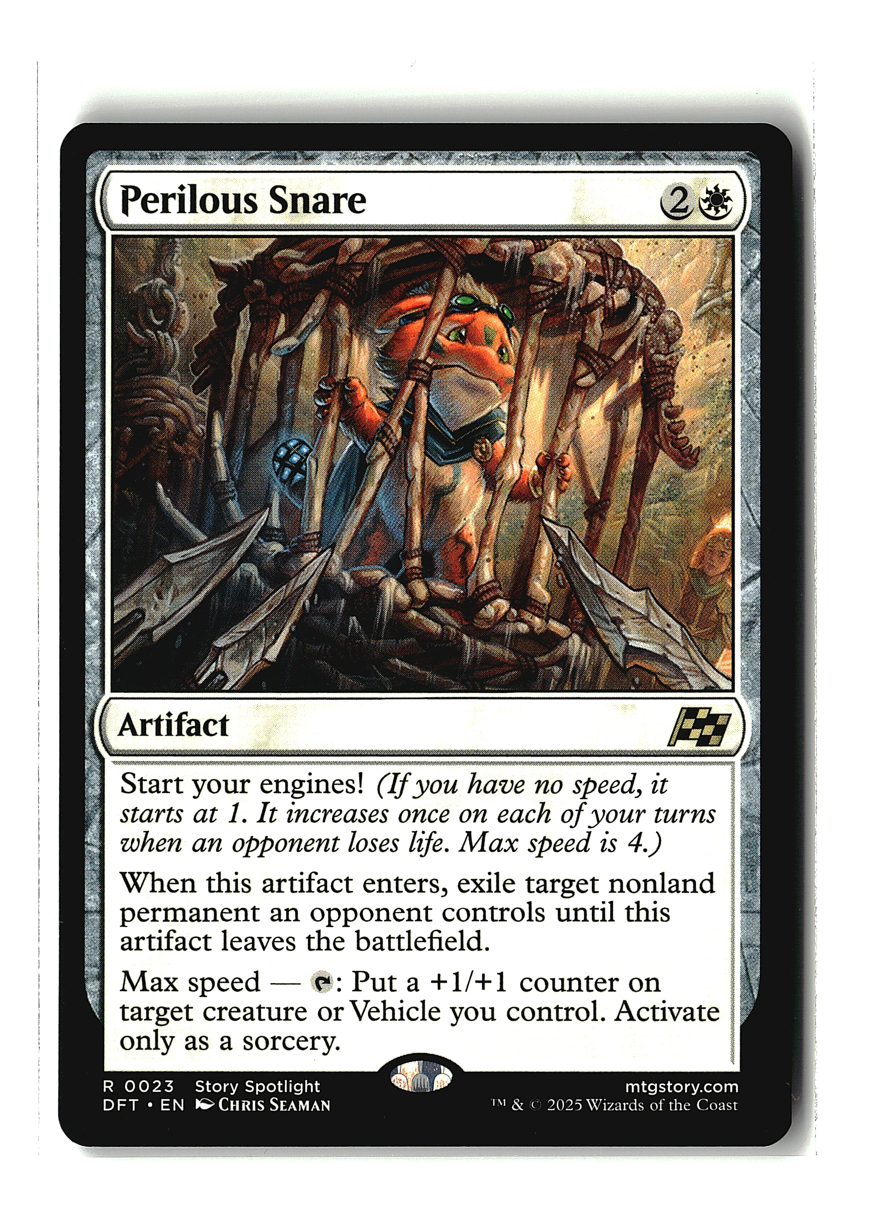 Perilous Snare #23 | Aetherdrift | Magic: The Gathering